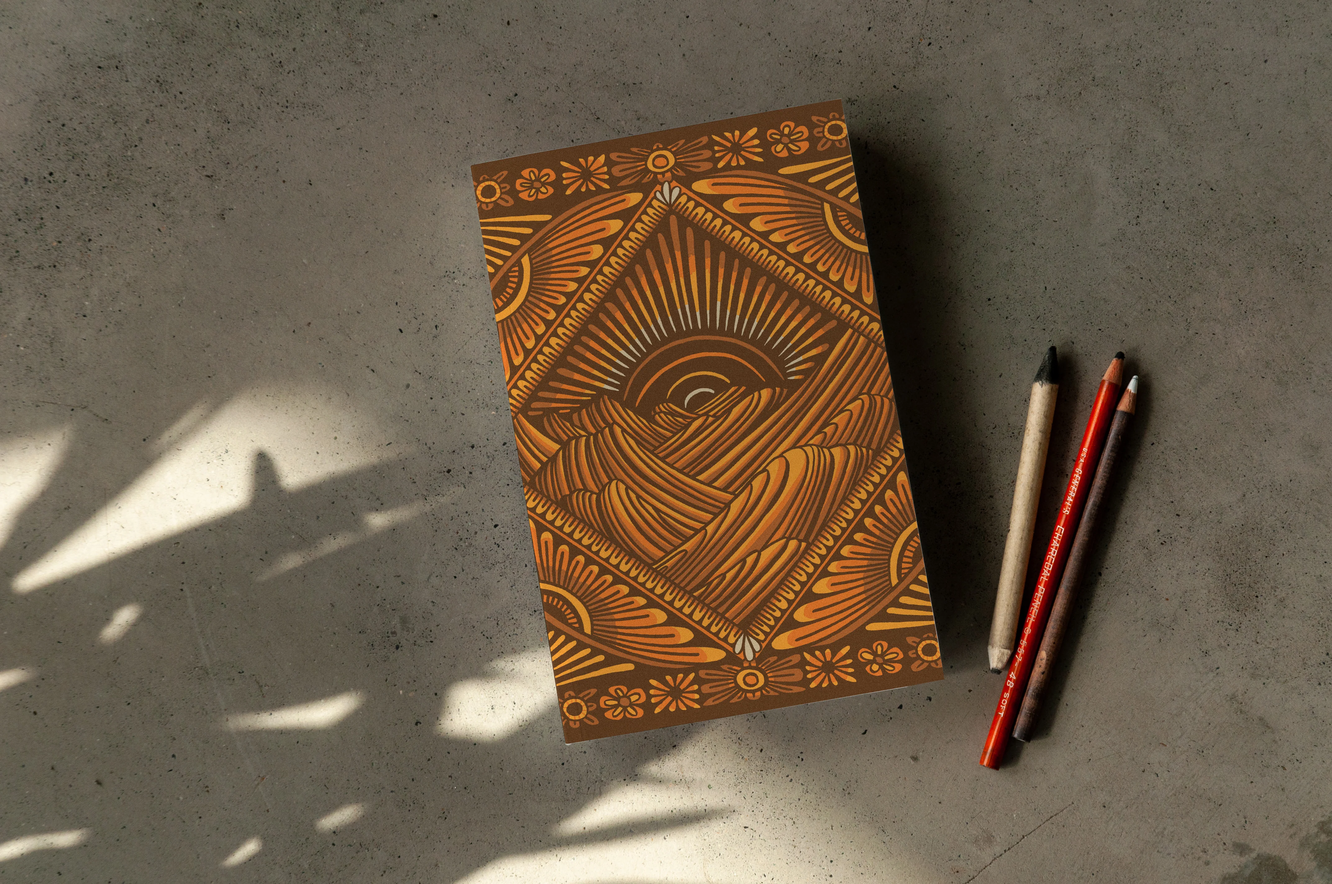Golden Peaks Classic Layflat Notebook - Image 3