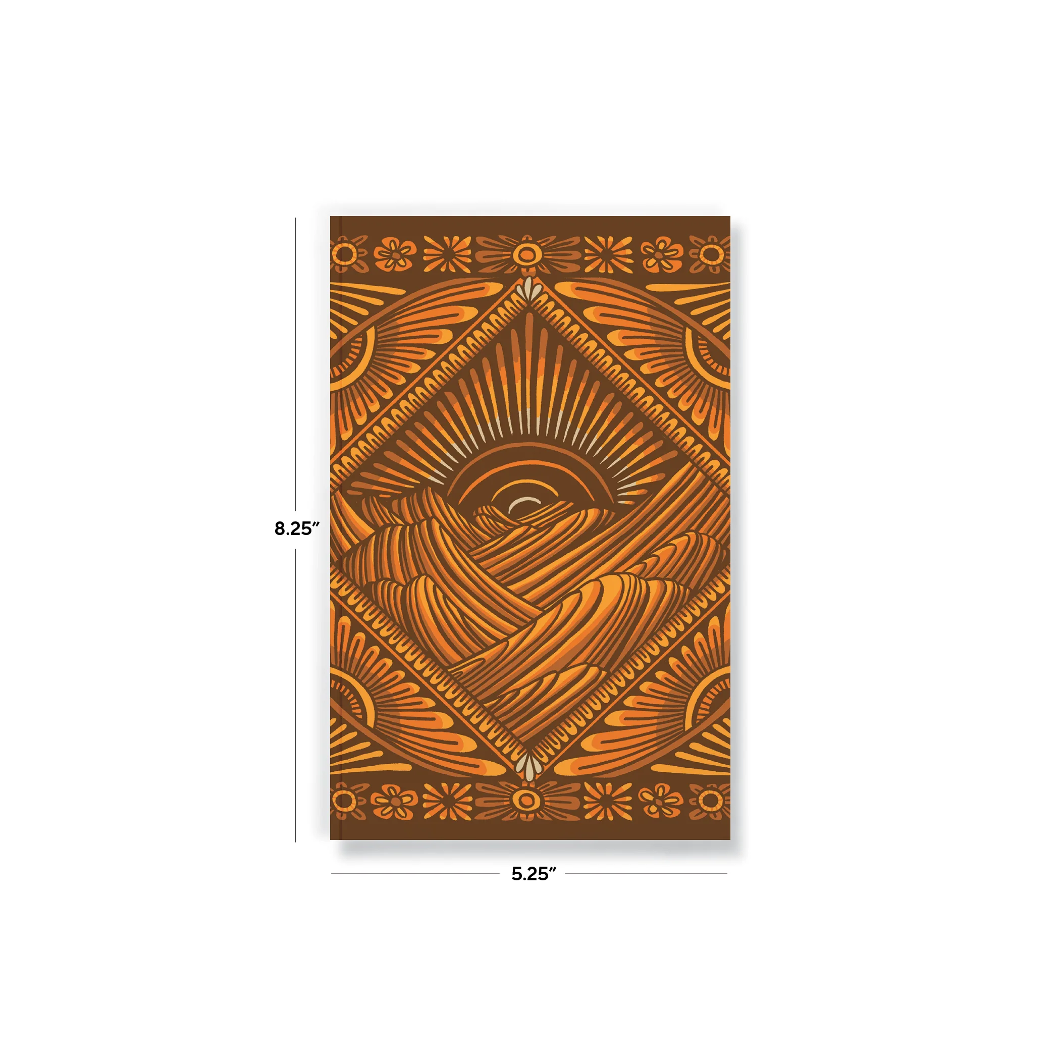 Golden Peaks Classic Layflat Notebook - Image 4
