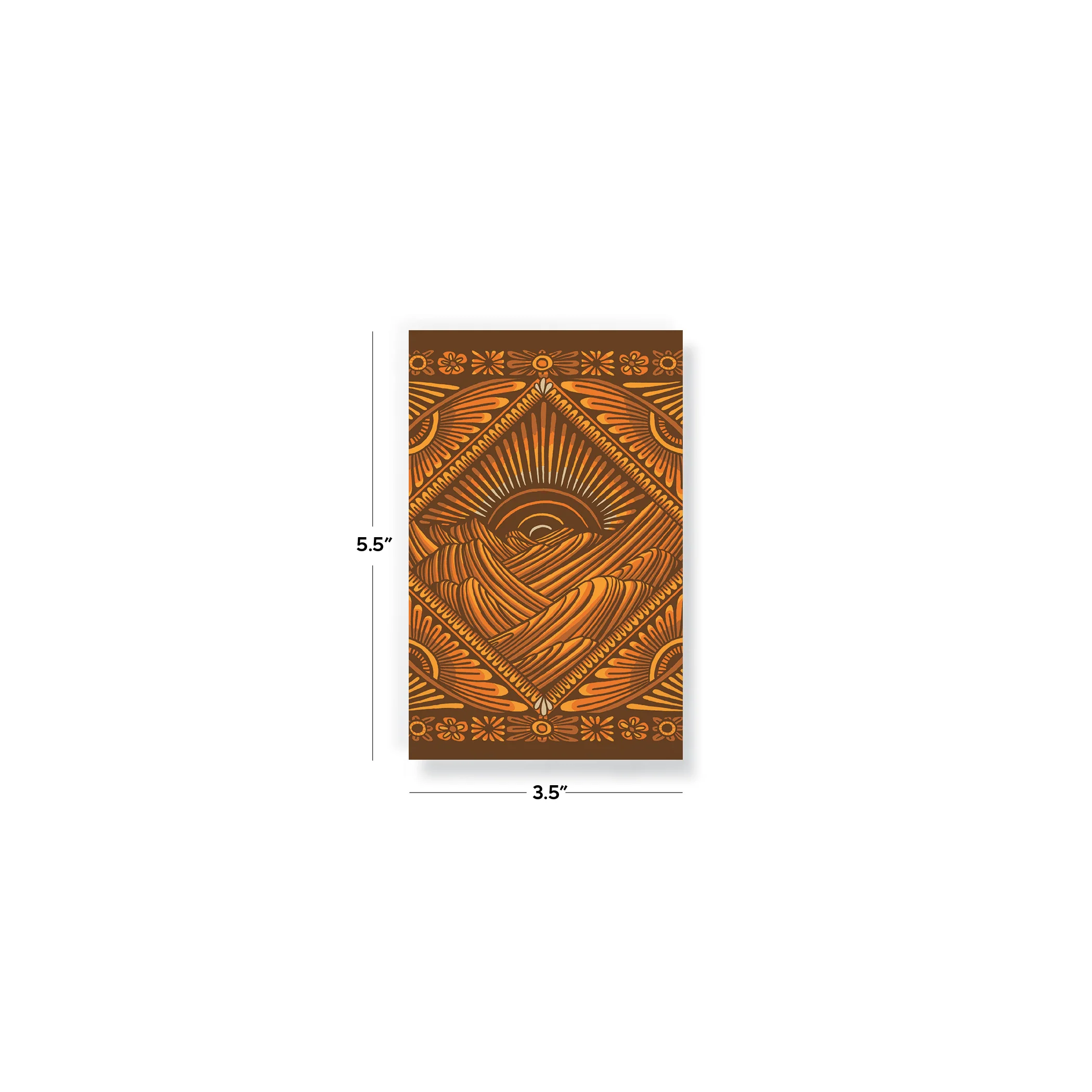 Golden Peaks Pocket Notebook - Image 5