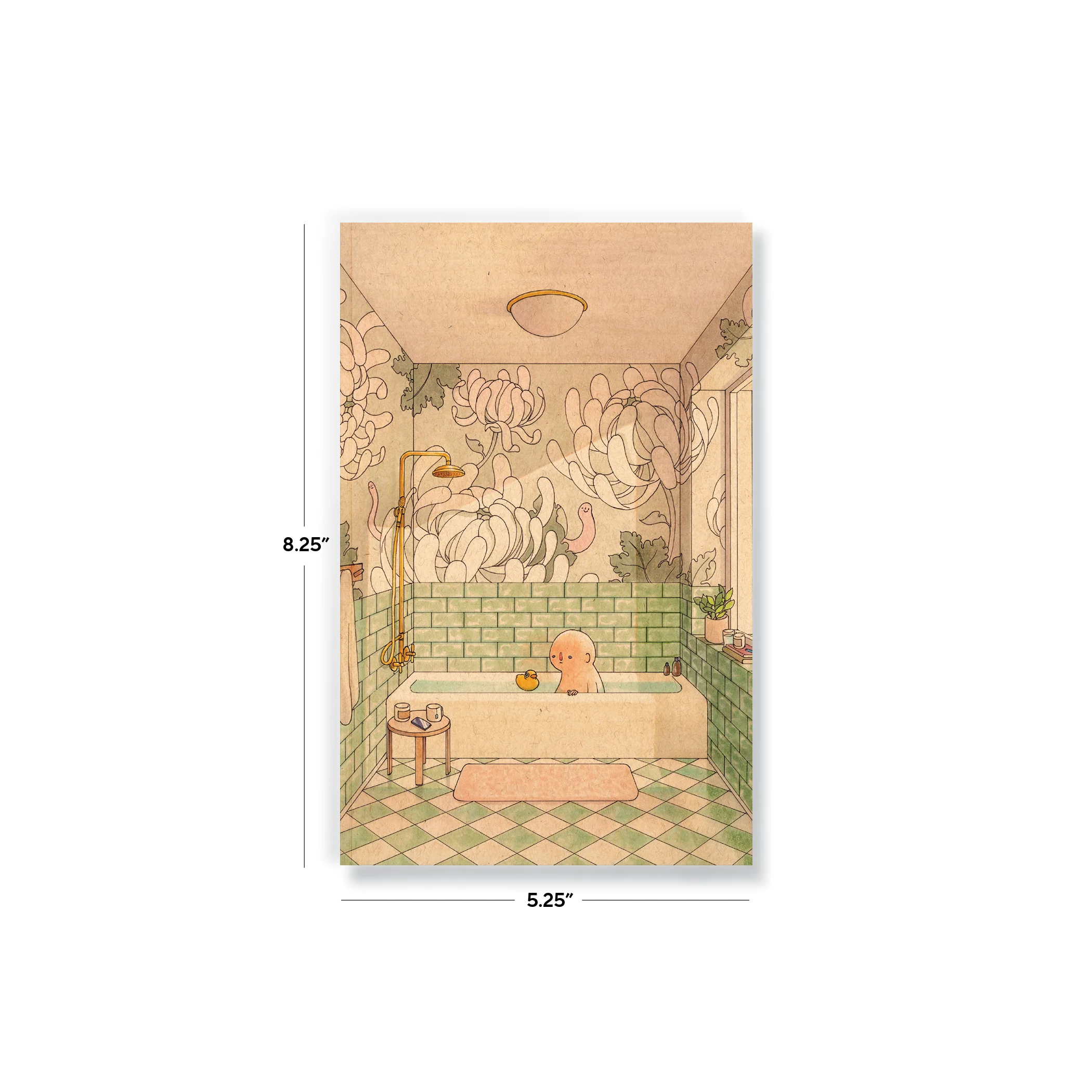 Green Bath Classic Layflat Notebook - Image 3