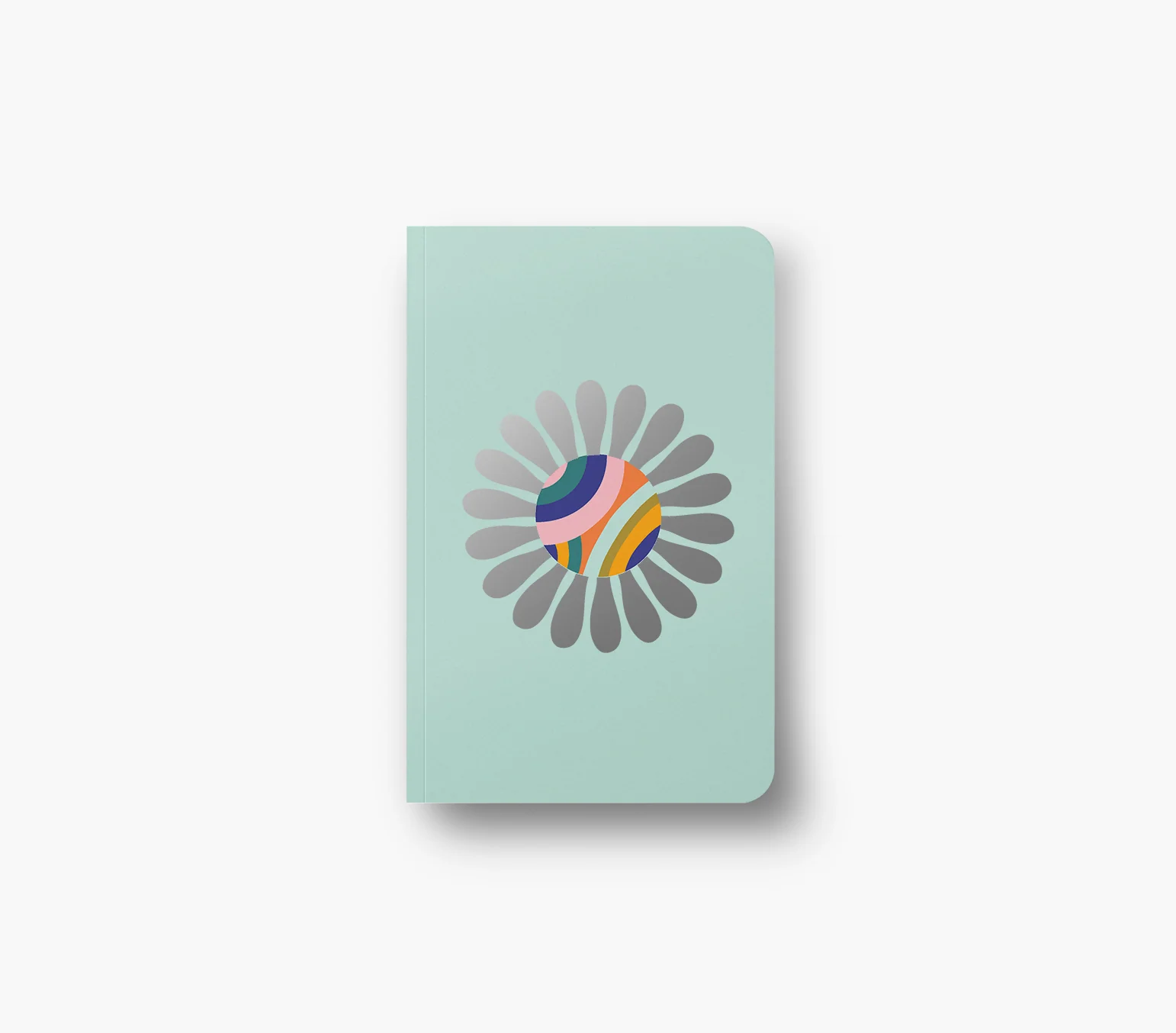 Groovy Moves Silver Foil Classic Layflat Notebook
