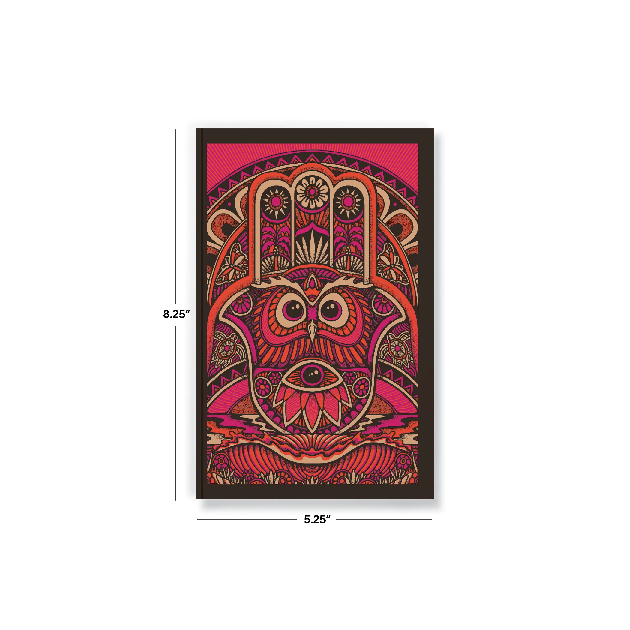 Hamsa Owl Classic Layflat Notebook - Image 4