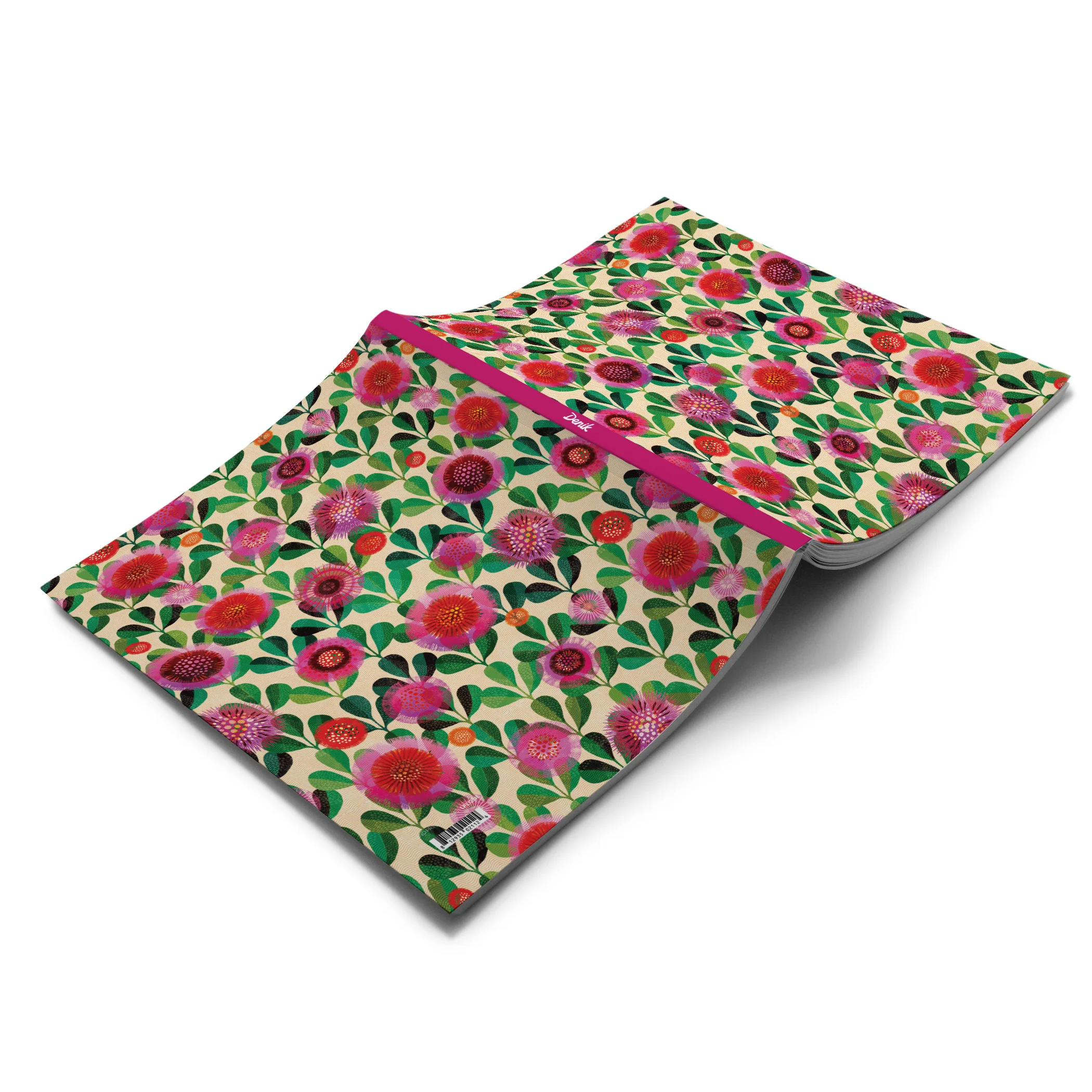 Hand Print Blooms Large Layflat Notebook - Image 2