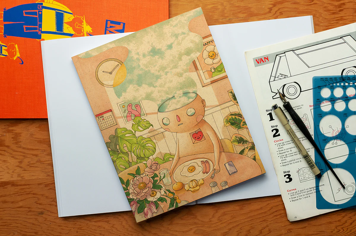Happy Large Layflat Notebook - Image 4