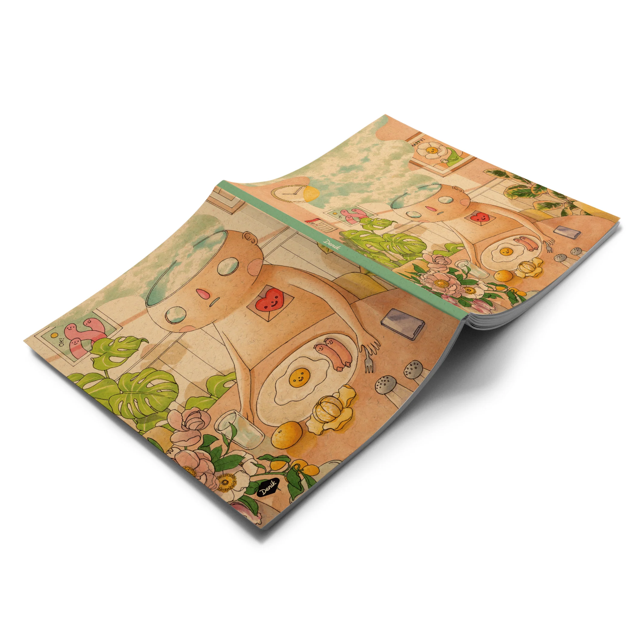 Happy Medium Layflat Notebook - Image 2