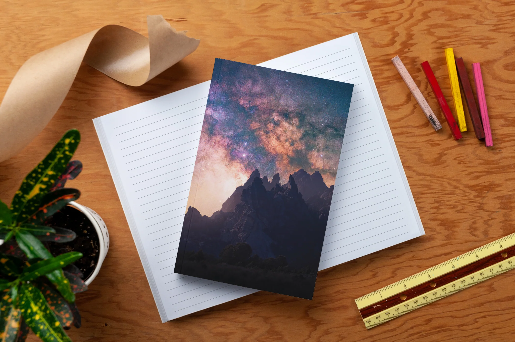 Heavenly Heights Classic Layflat Notebook - Image 4