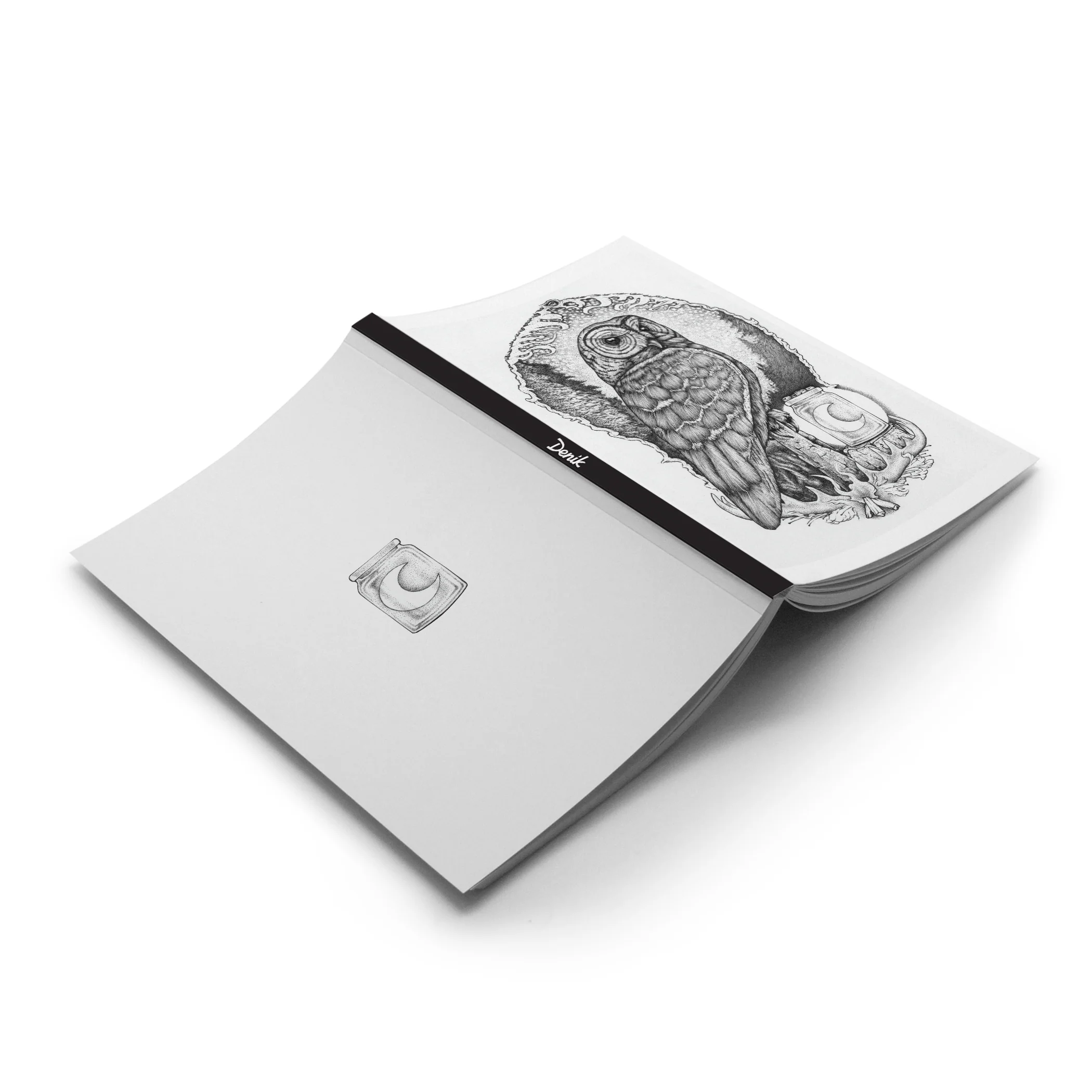 Illuminated Evermore Classic Layflat Notebook - Image 2