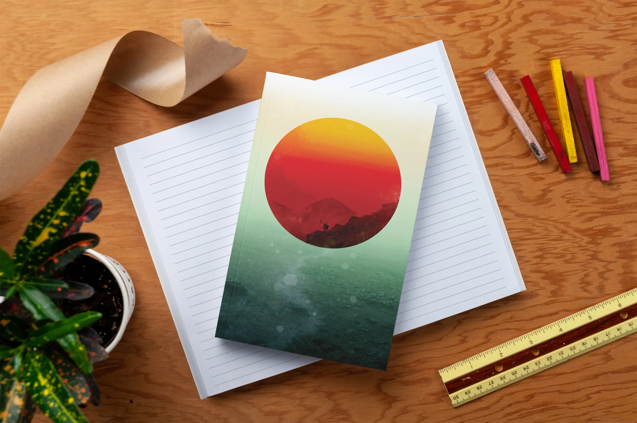 In The End the Sun Rises Layflat Notebook - Image 4