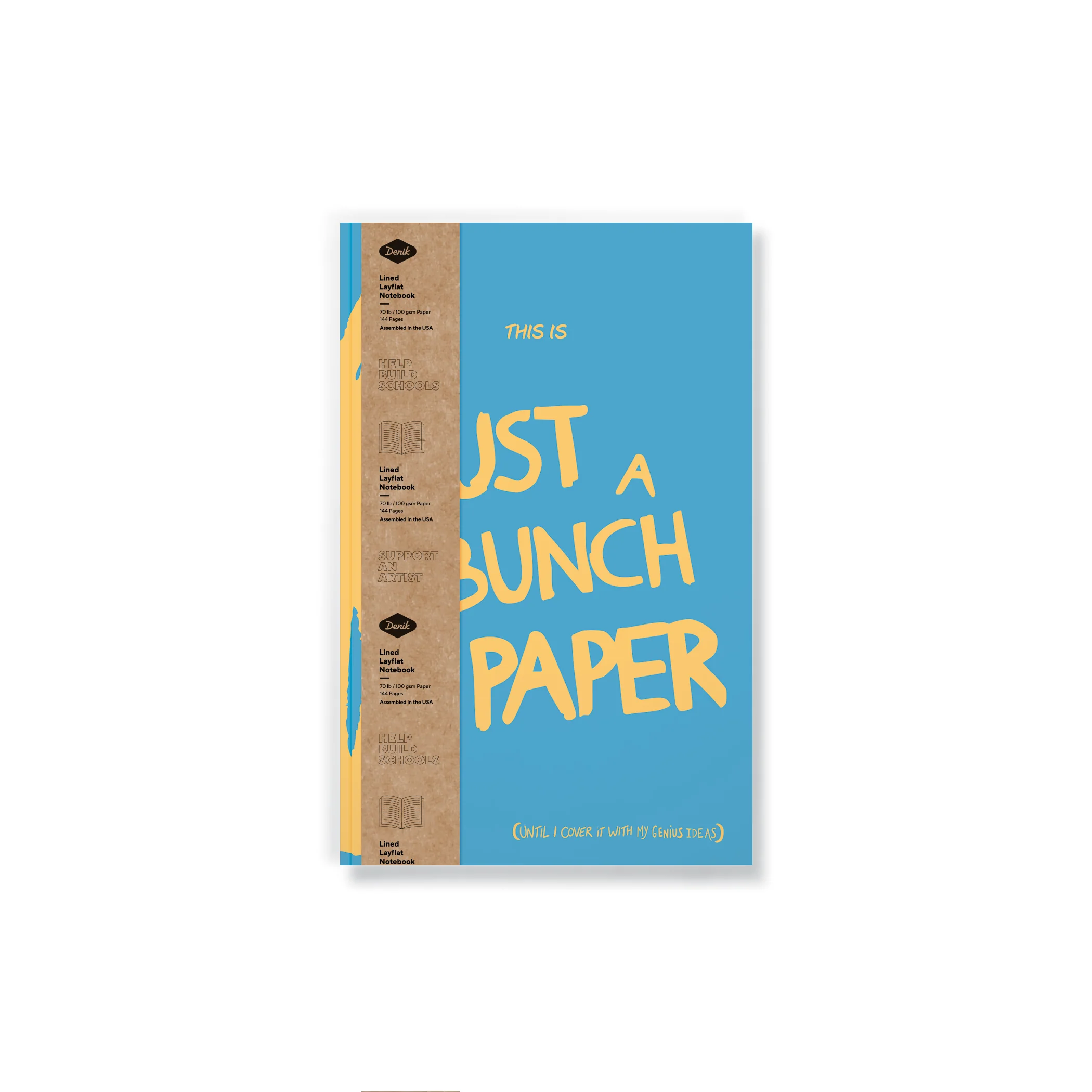 Just A Bunch Of Paper Classic Layflat Notebook - Image 4