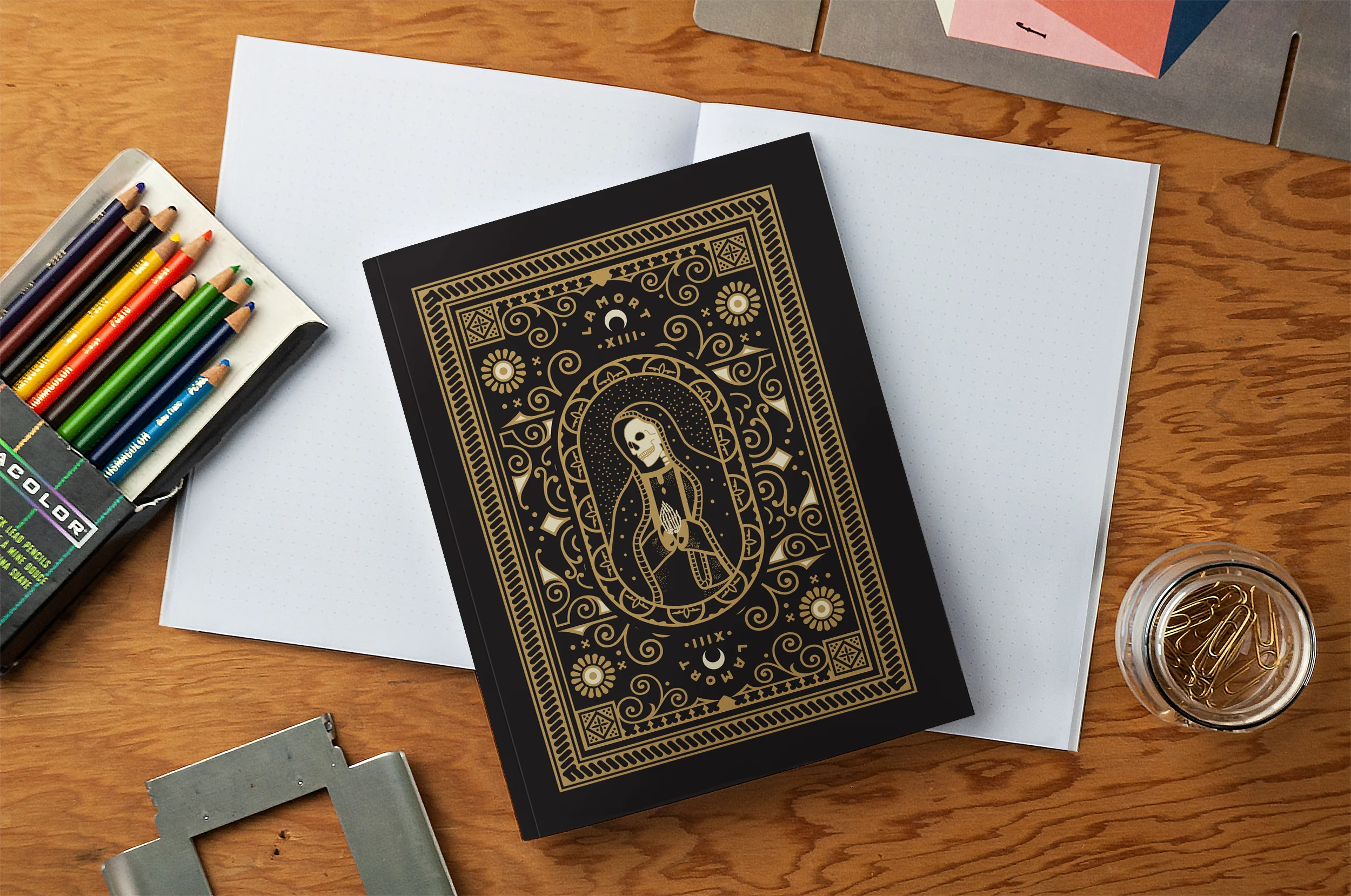 La Mort Medium Layflat Notebook - Image 4