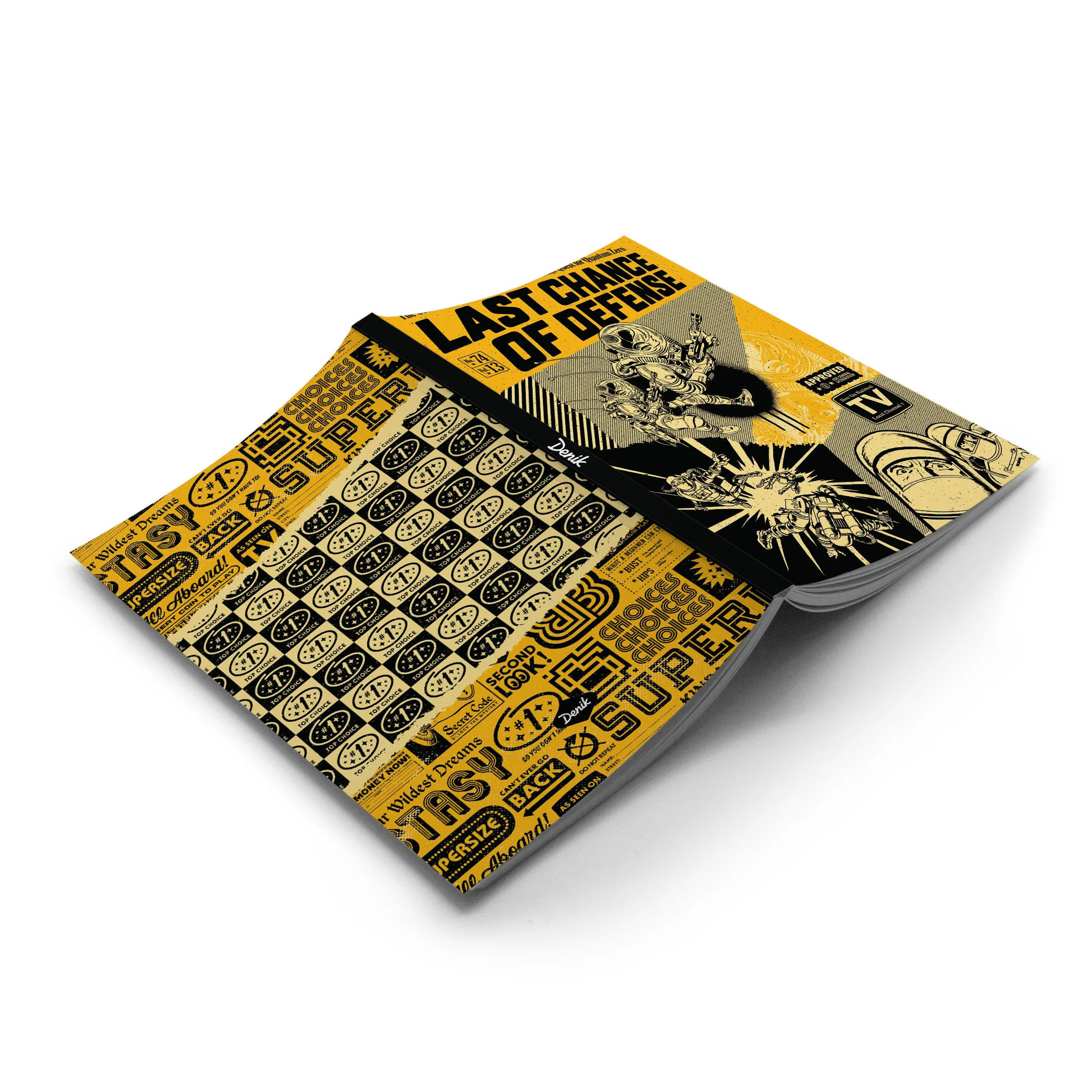 Last Chance of Defense Classic Layflat Notebook - Image 2