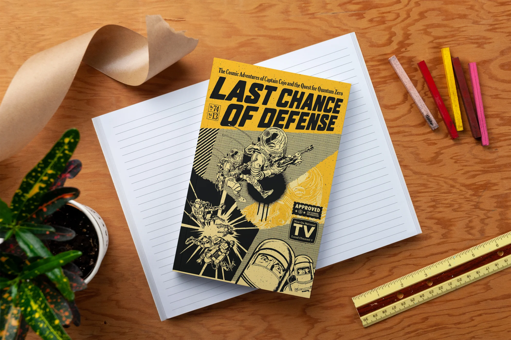 Last Chance of Defense Classic Layflat Notebook - Image 4
