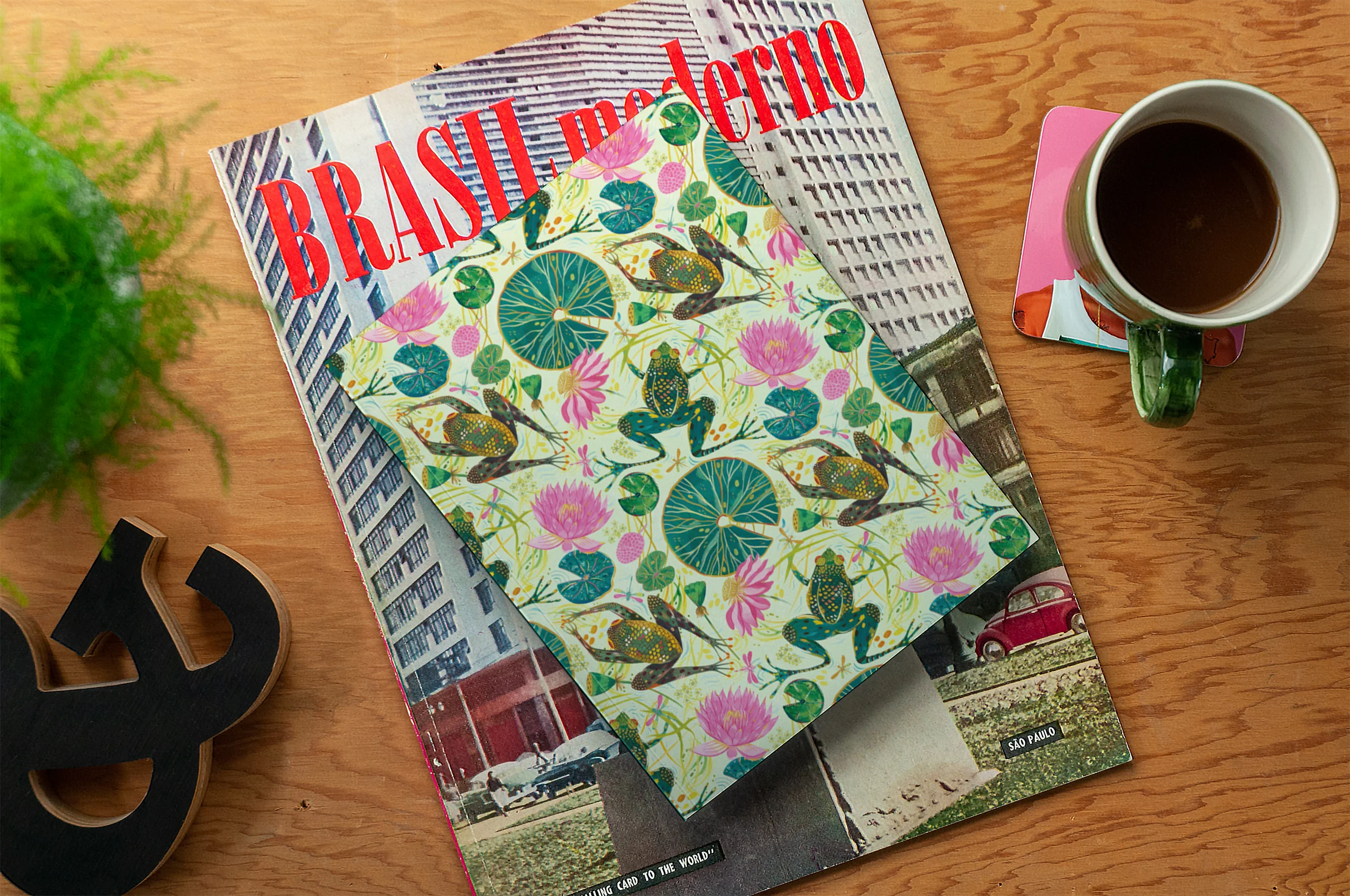 Leap Year Frogs Medium Layflat Notebook - Image 3