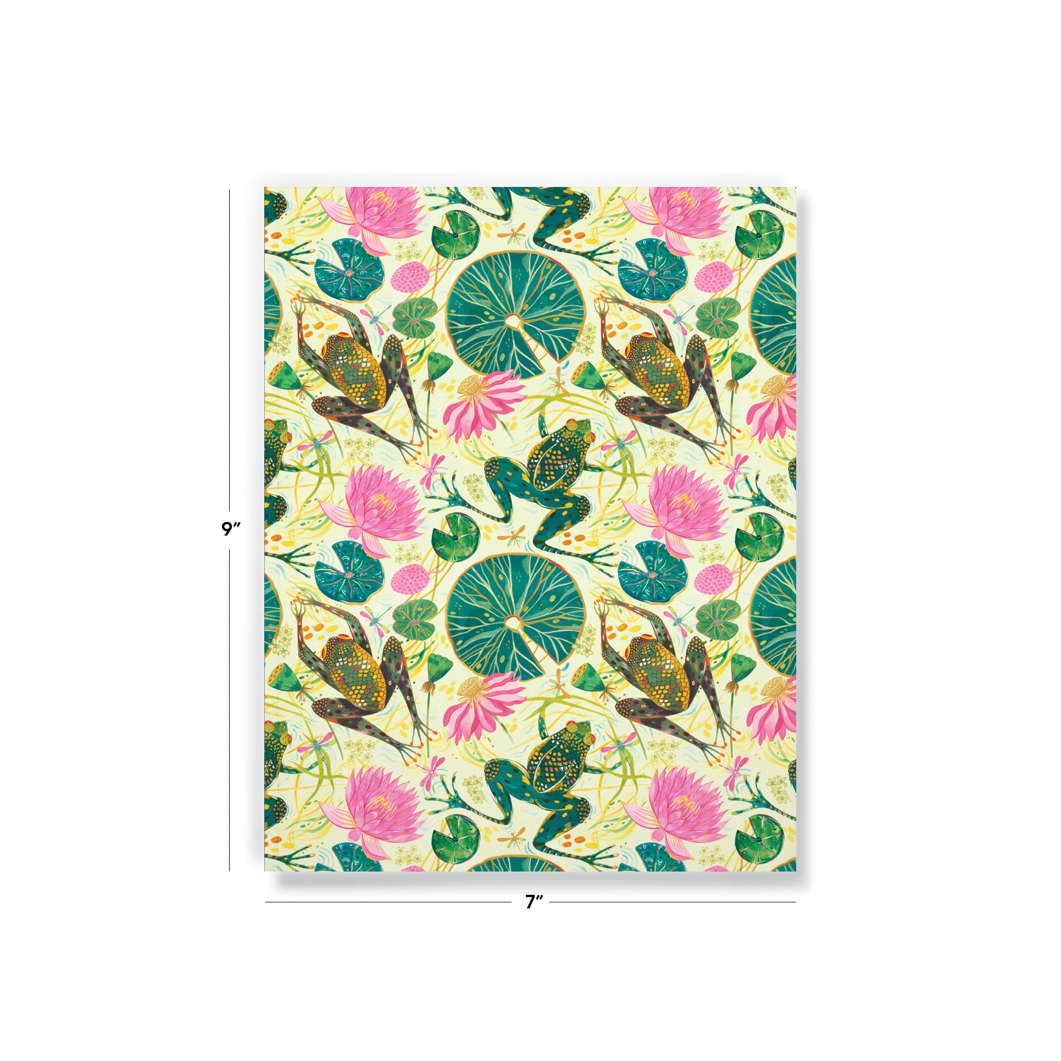 Leap Year Frogs Medium Layflat Notebook - Image 5