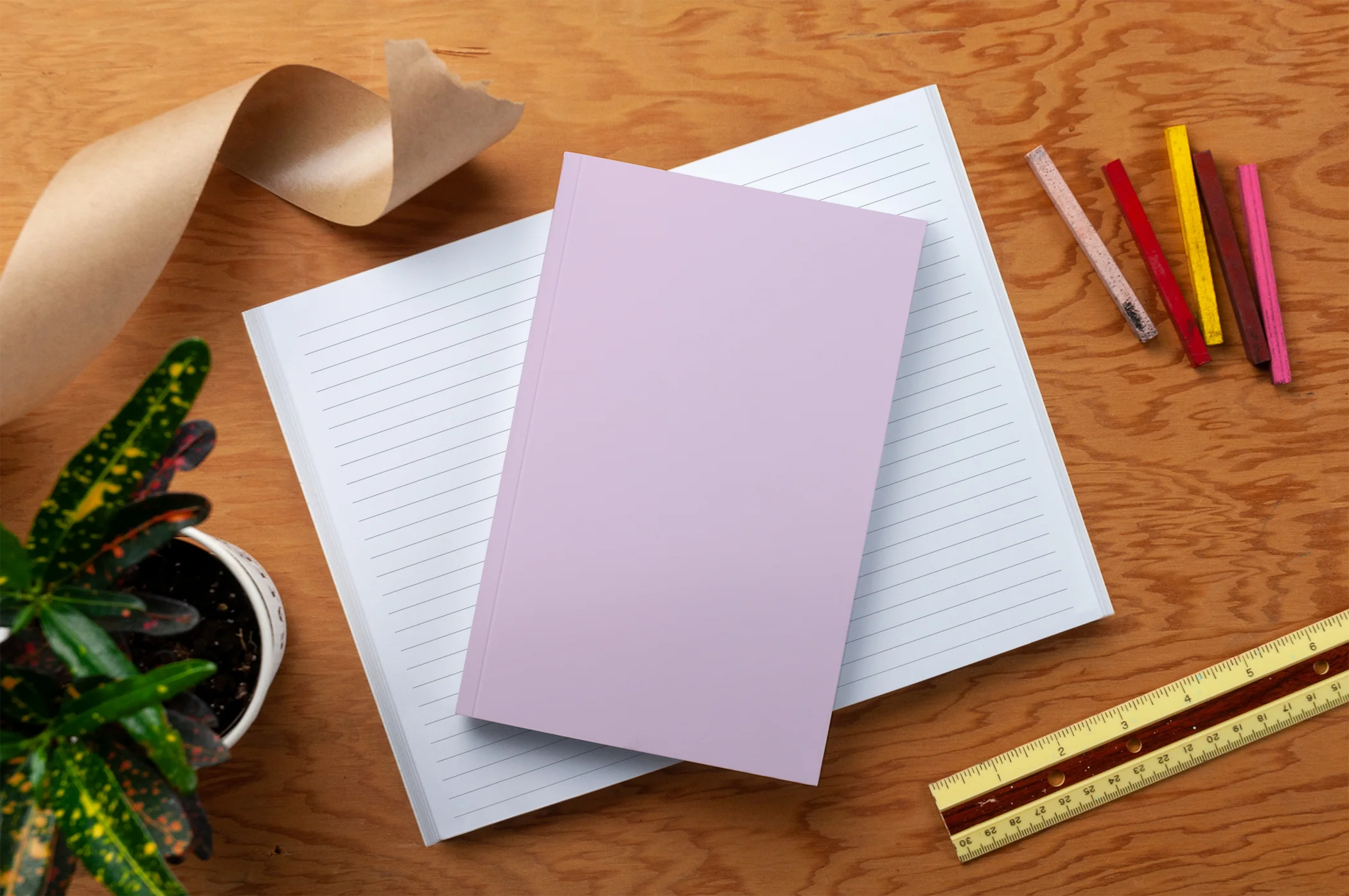 Lilac Layflat Notebook - Image 4