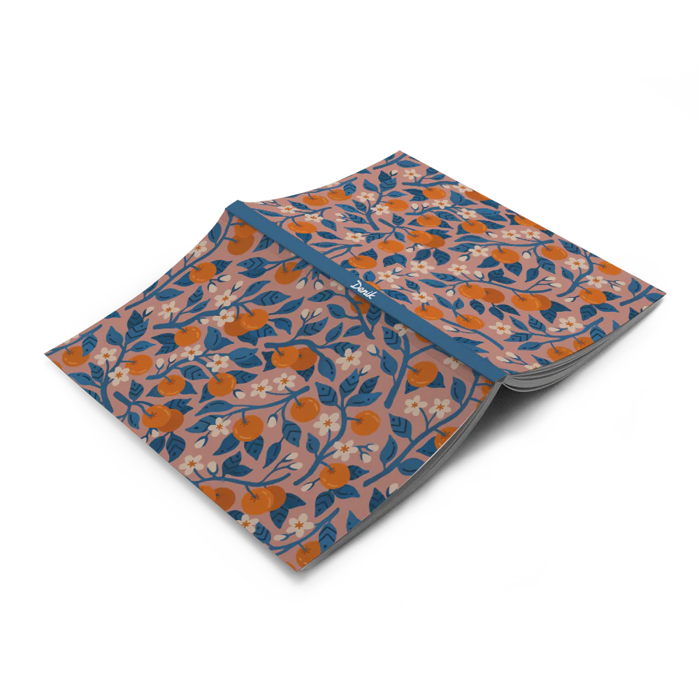 Lunar Oranges Classic Layflat Notebook - Image 2