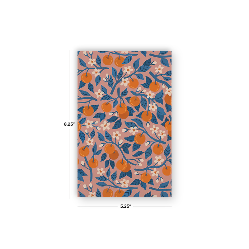 Lunar Oranges Classic Layflat Notebook - Image 5