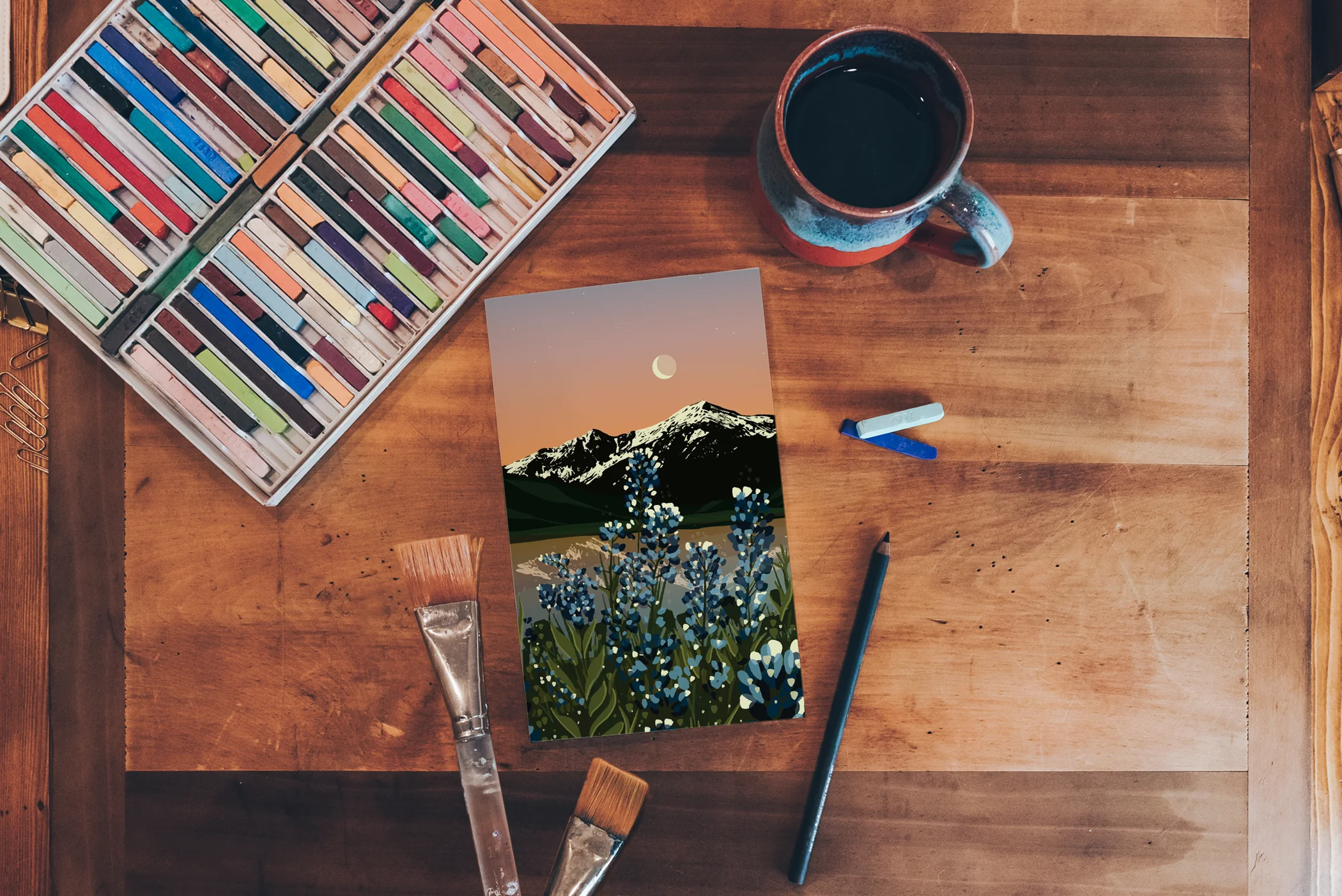 Lupines Classic Layflat Notebook - Image 4