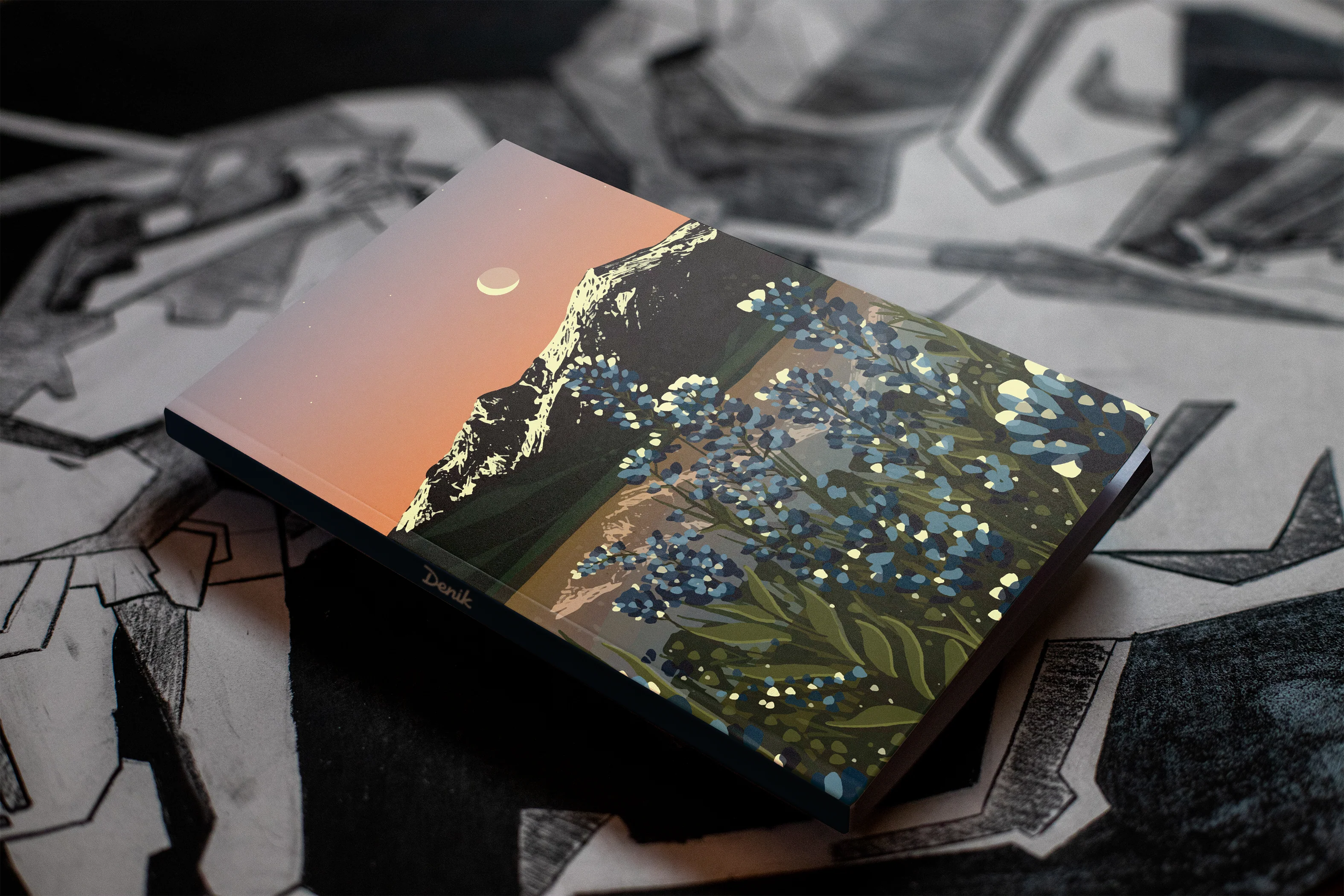 Lupines Classic Layflat Notebook - Image 5