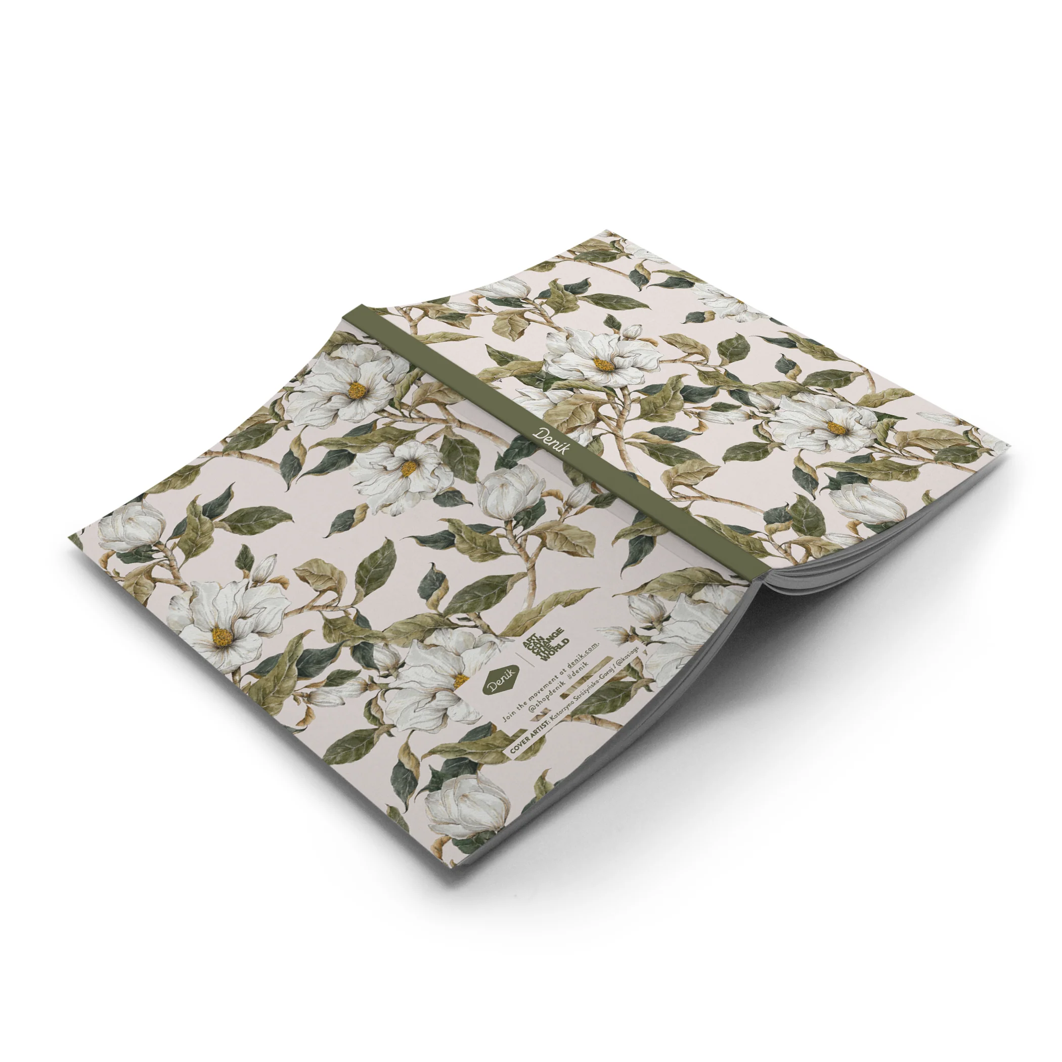 Magnolia Pattern Notebook - Image 2