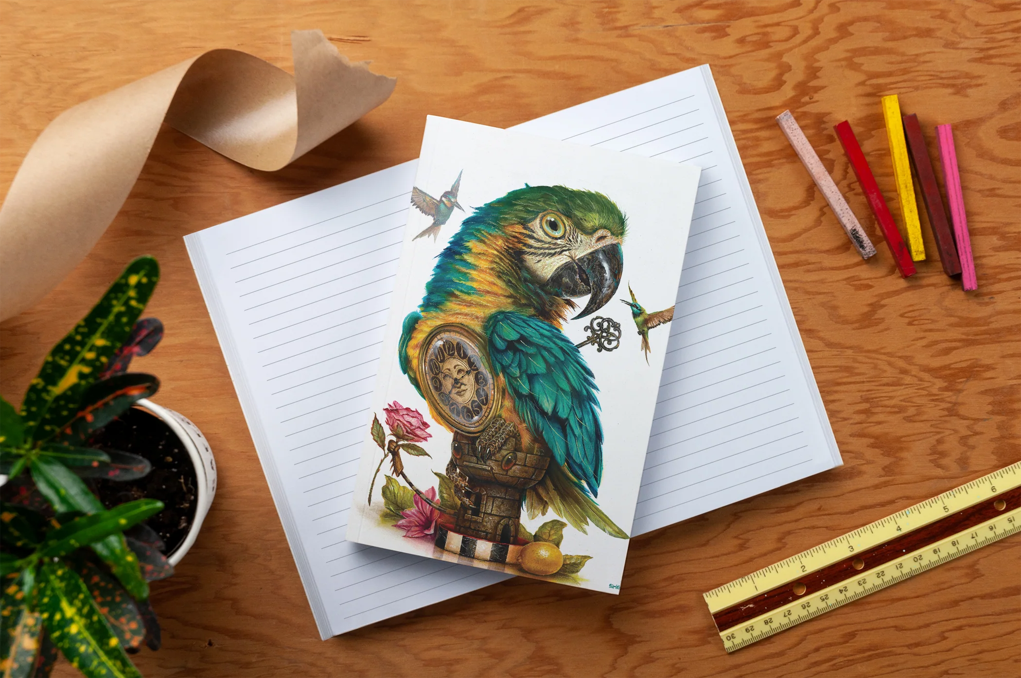 Mascot Classic Layflat Notebook - Image 4