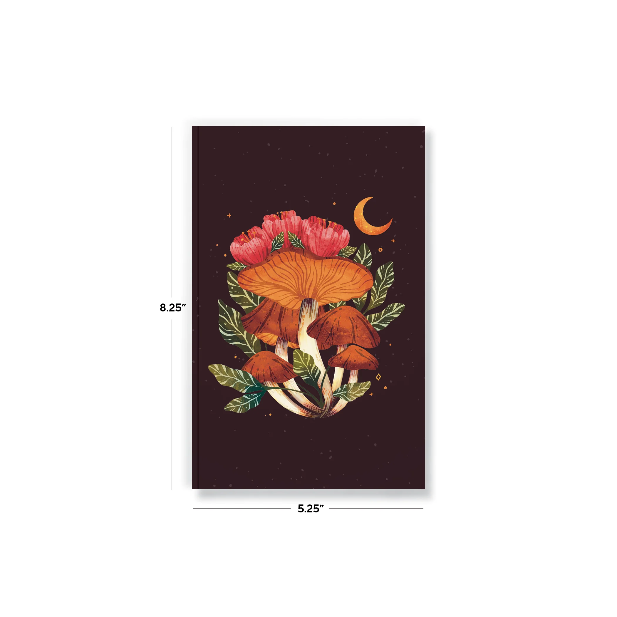 Midnight Mushroom Classic Layflat Notebook - Image 4