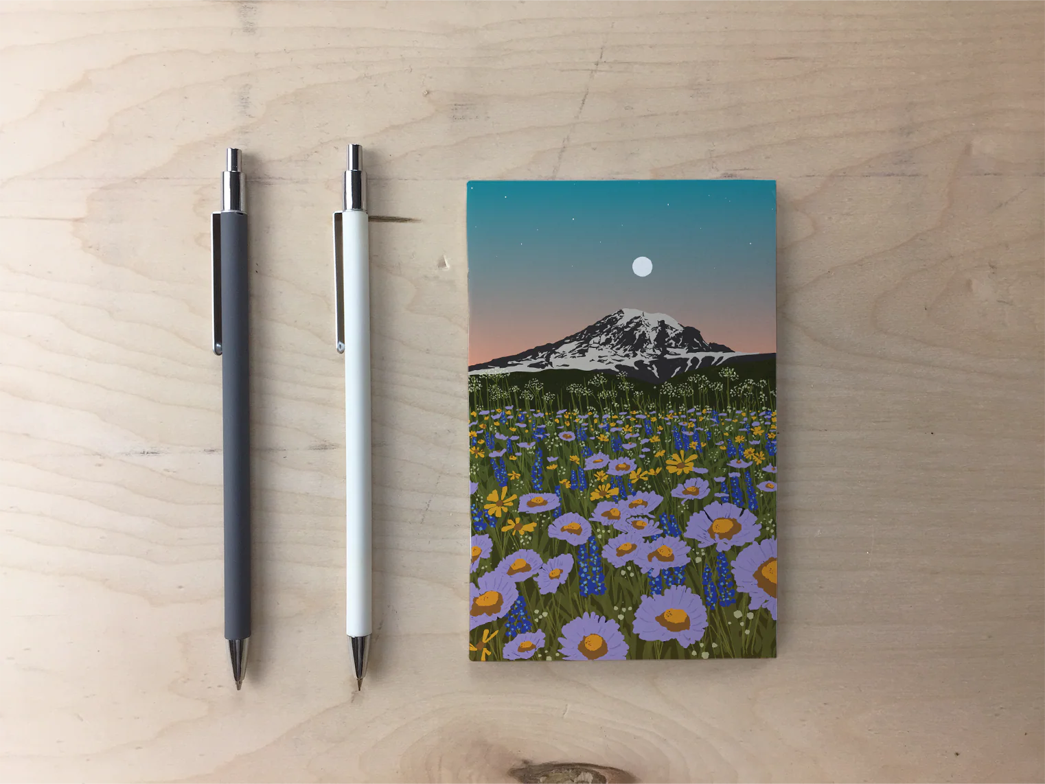 Mountain Flowers Pocket Notebook - Image 3
