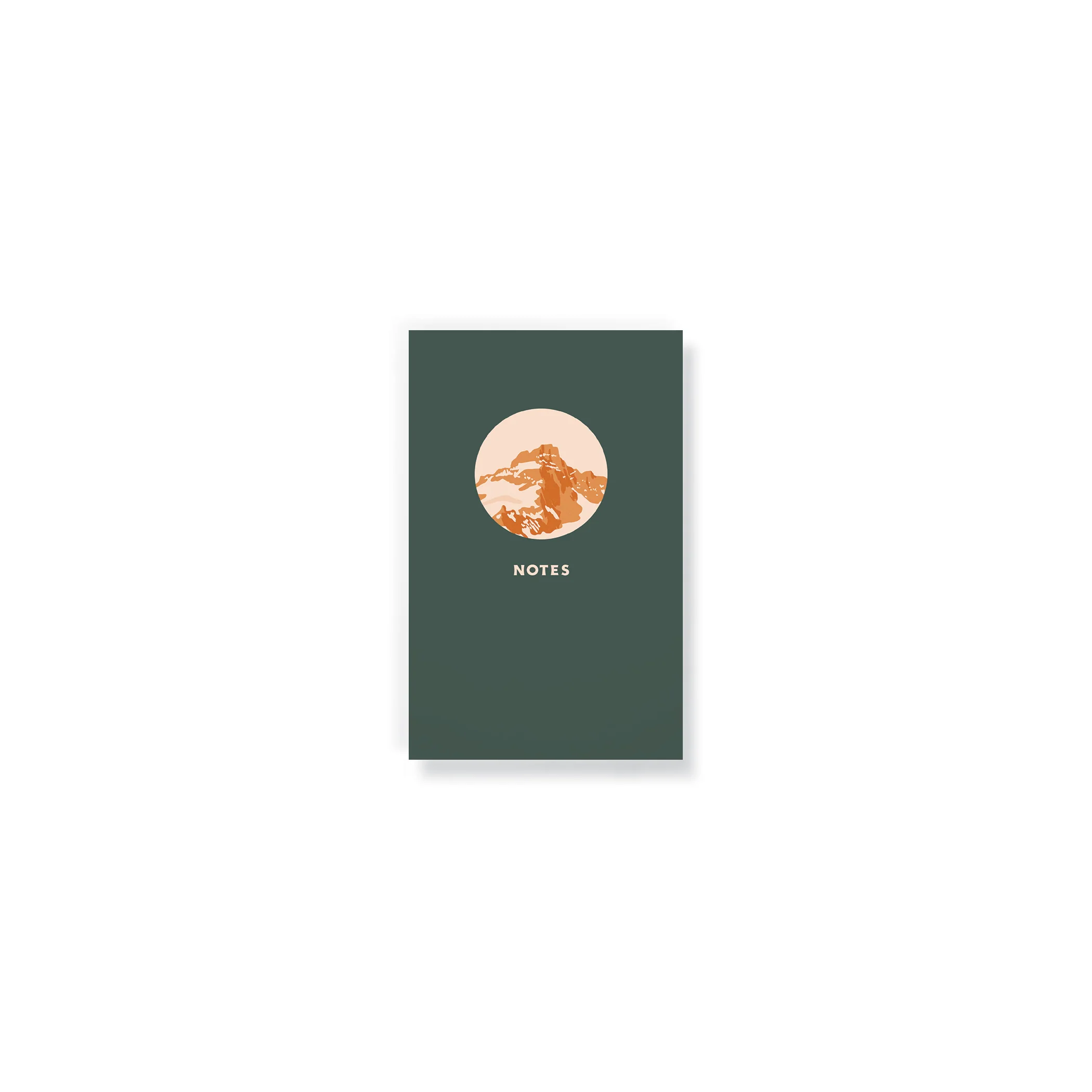 Mountain Peak Pocket Notebook