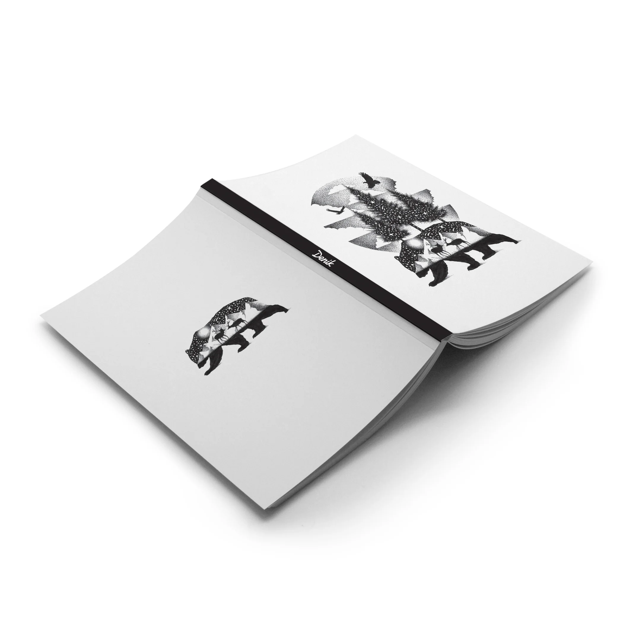 Night In Alaska Classic Layflat Notebook - Image 2