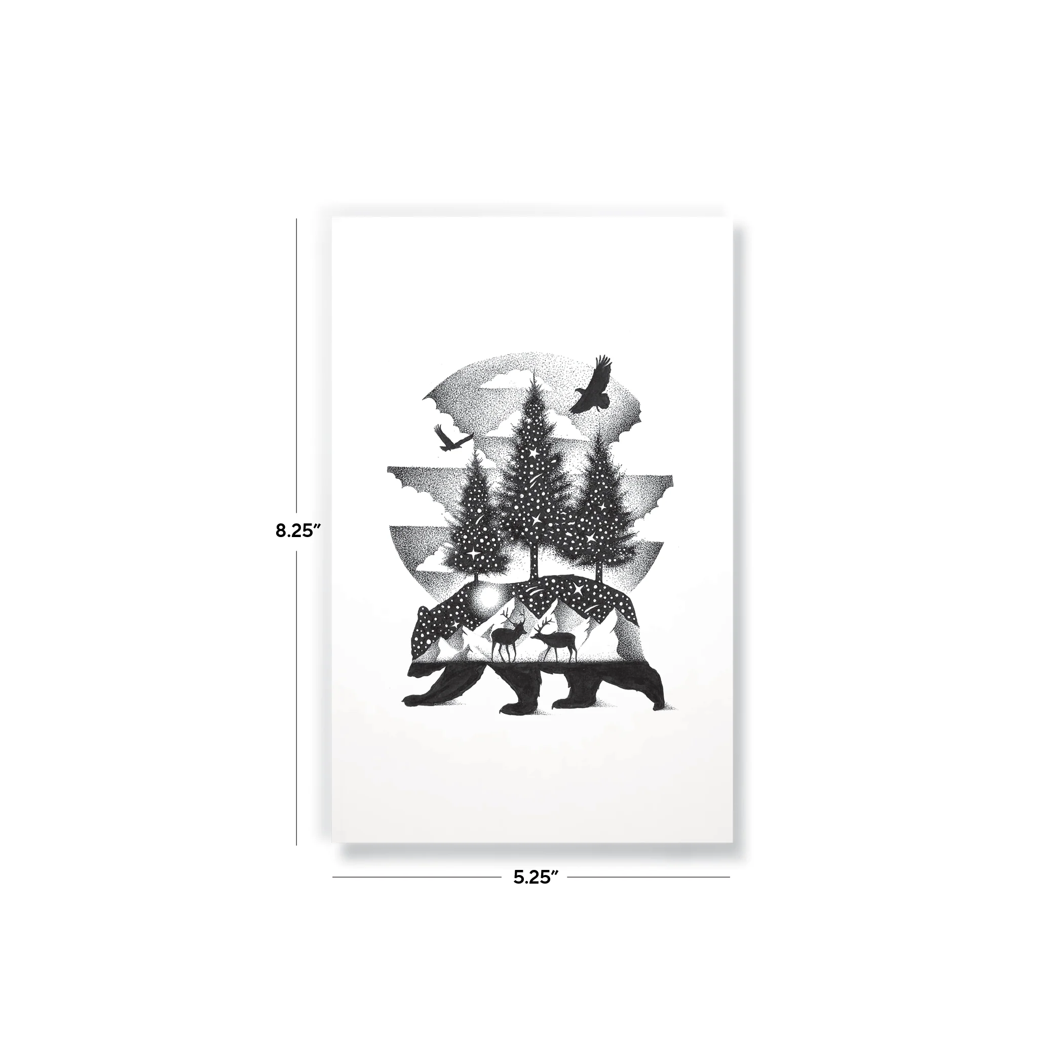 Night In Alaska Classic Layflat Notebook - Image 3