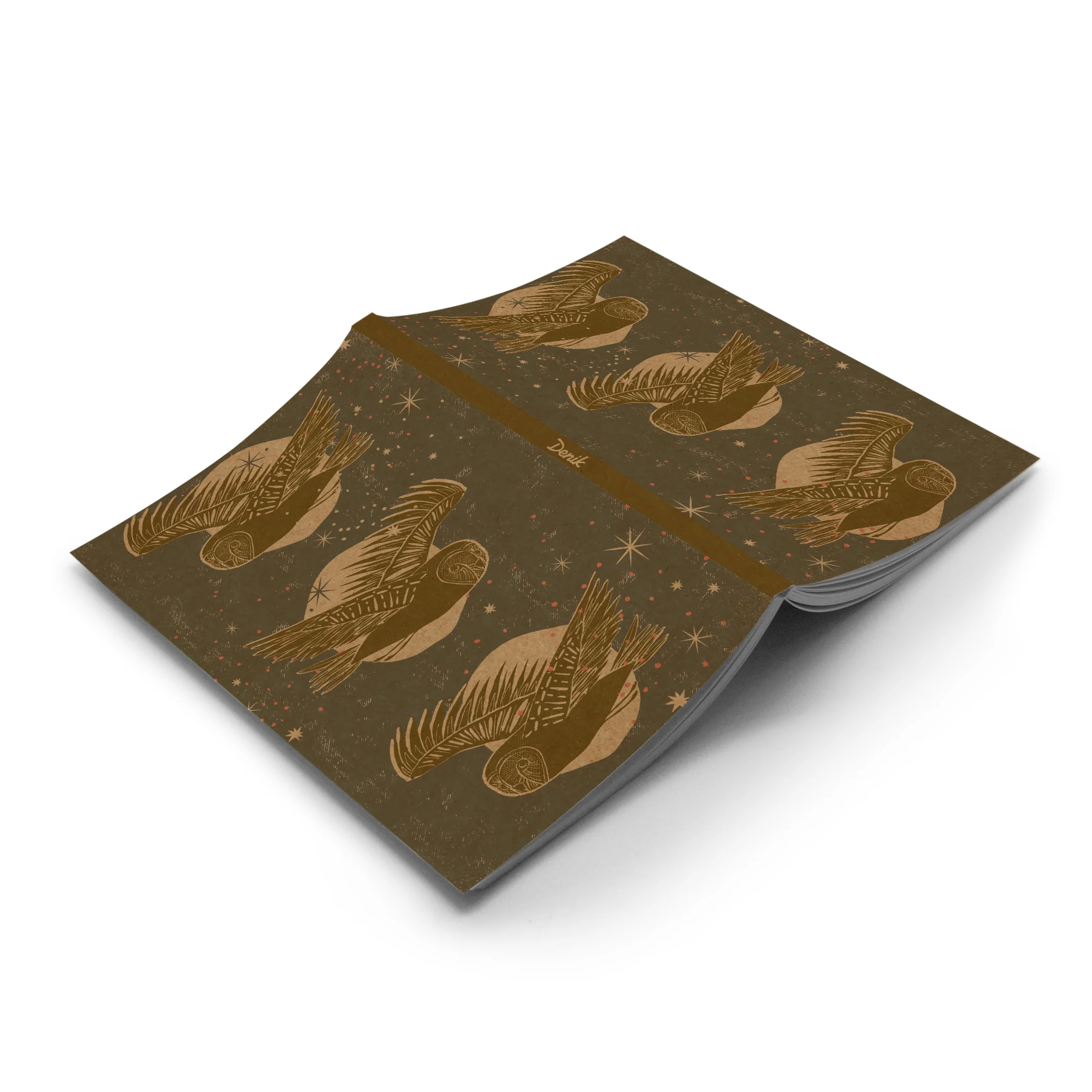 Night Sentinels Classic Kraft Layflat Notebook - Image 2