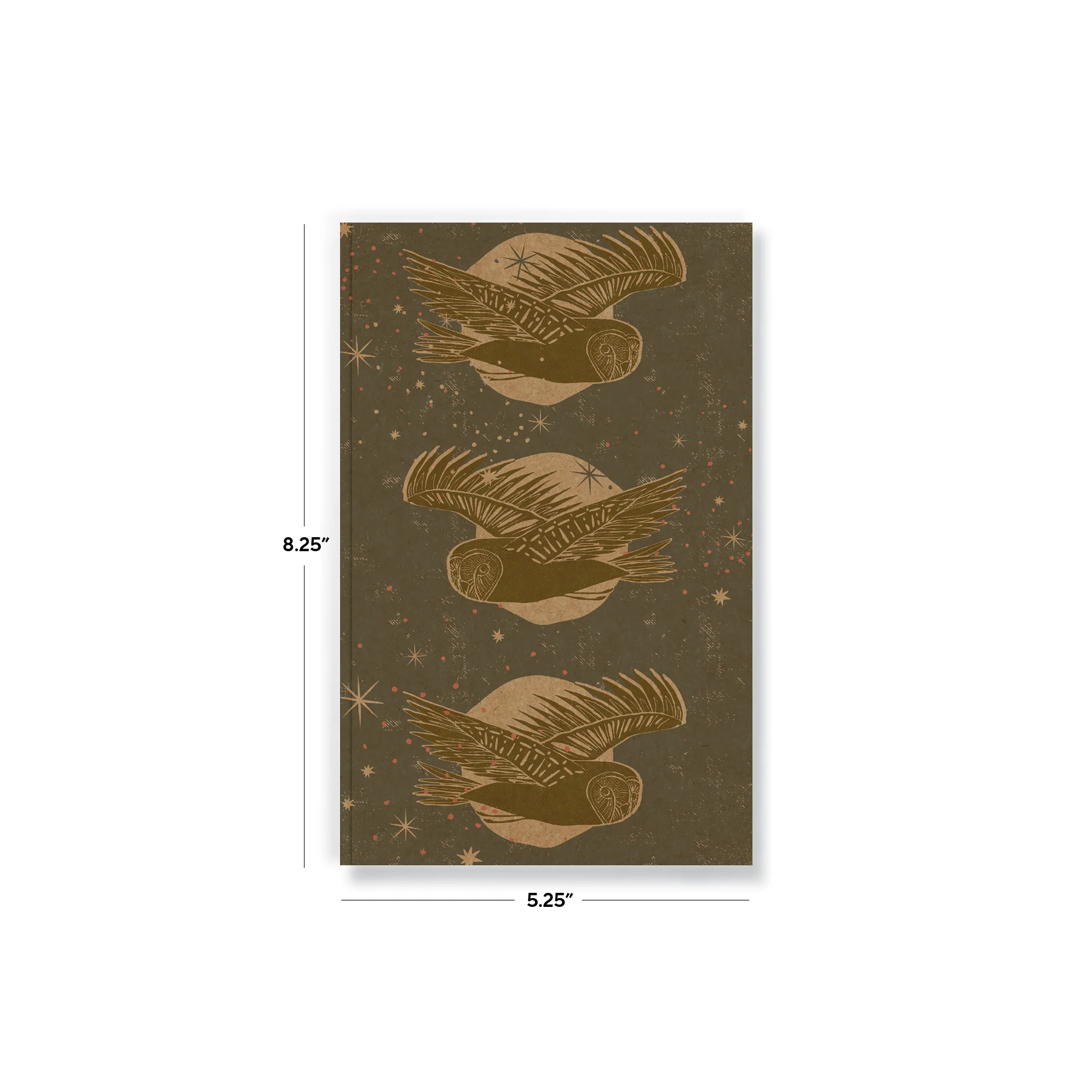 Night Sentinels Classic Kraft Layflat Notebook - Image 3