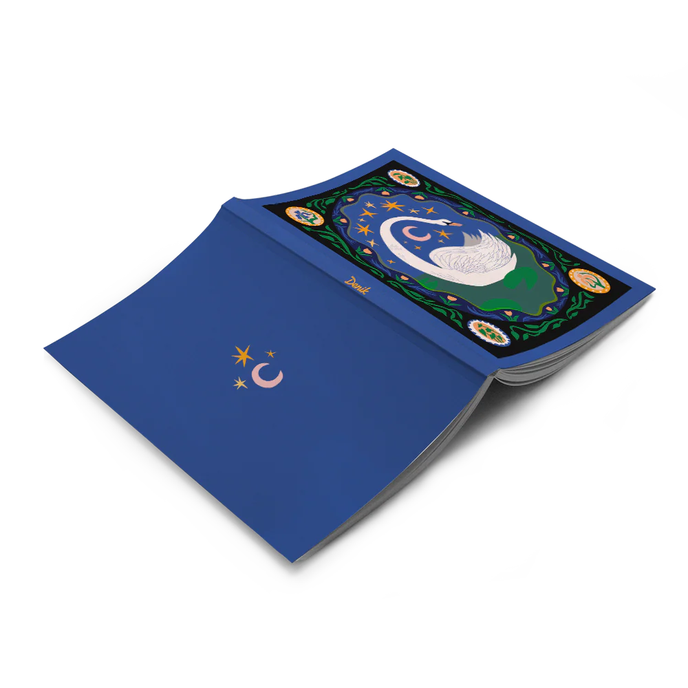 Night Swan Classic Layflat Notebook - Image 2