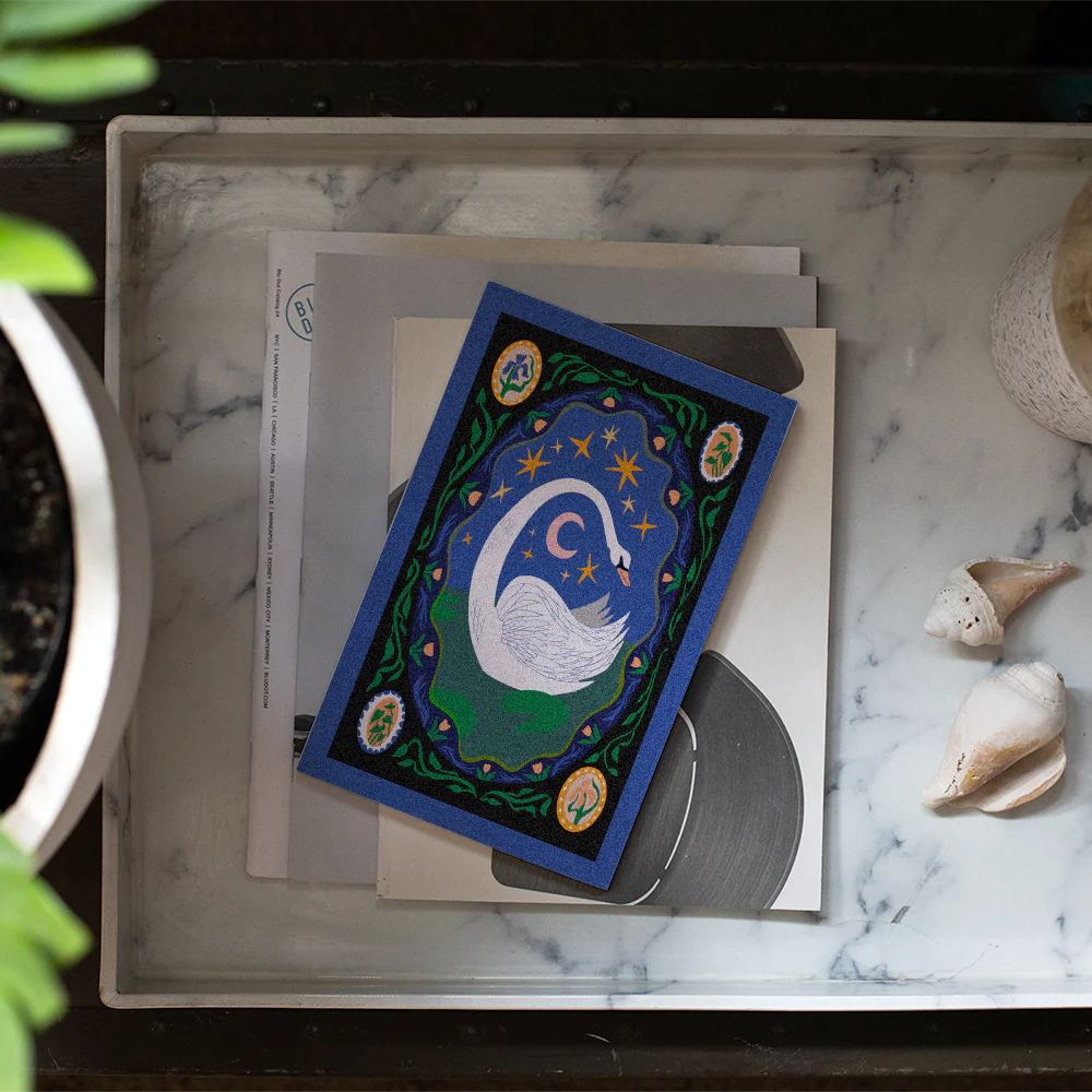 Night Swan Classic Layflat Notebook - Image 3