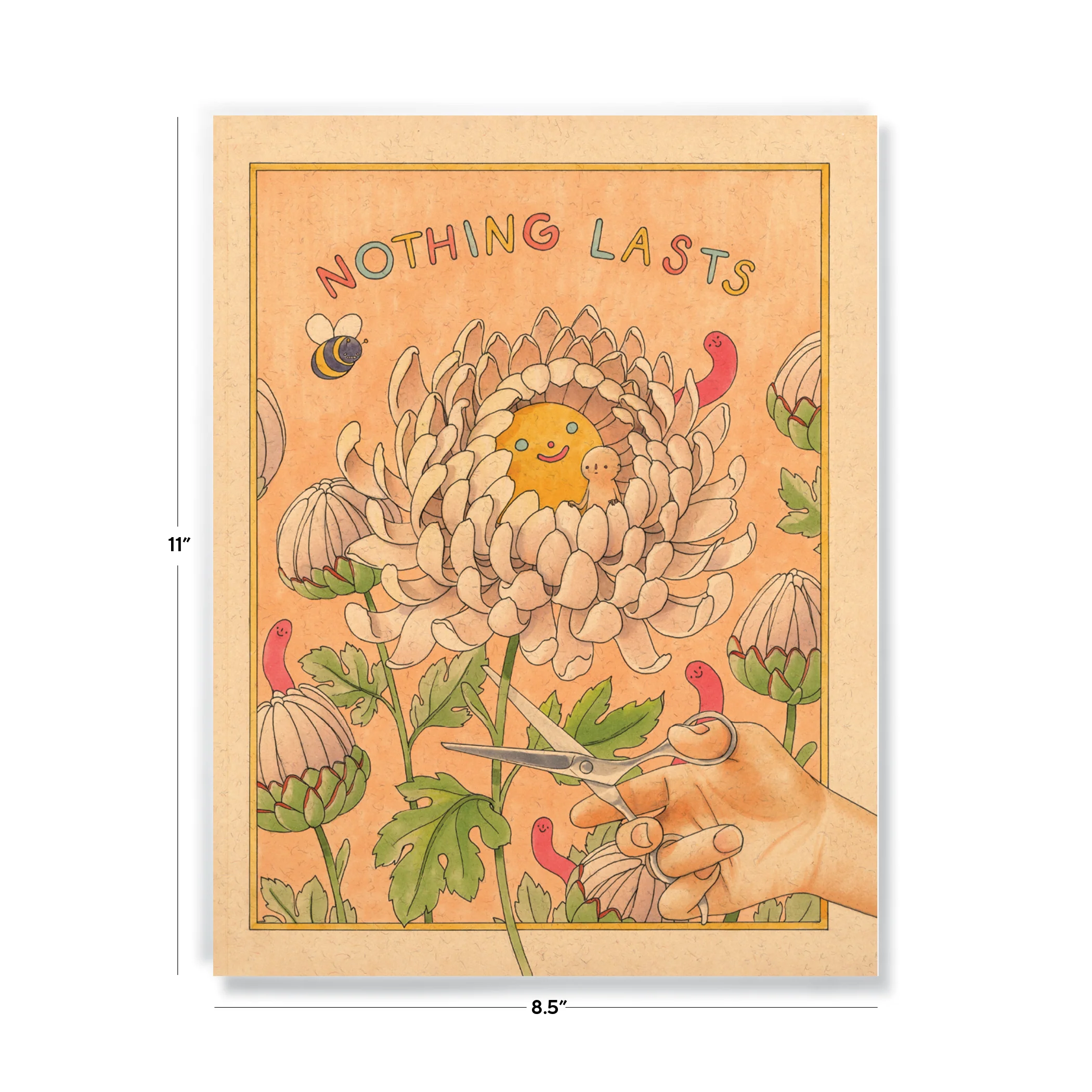 Nothing Lasts Large Layflat Notebook - Image 3