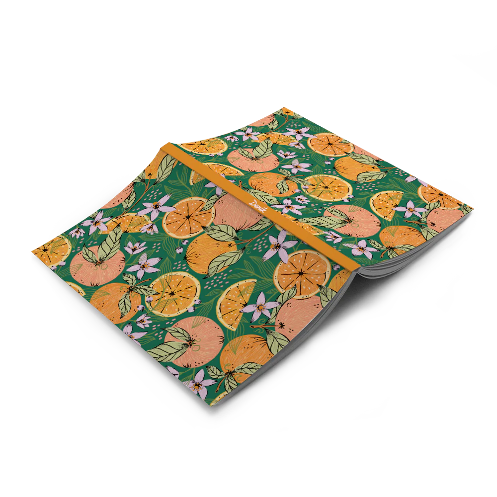 Orange Orchard Classic Layflat Notebook - Image 2