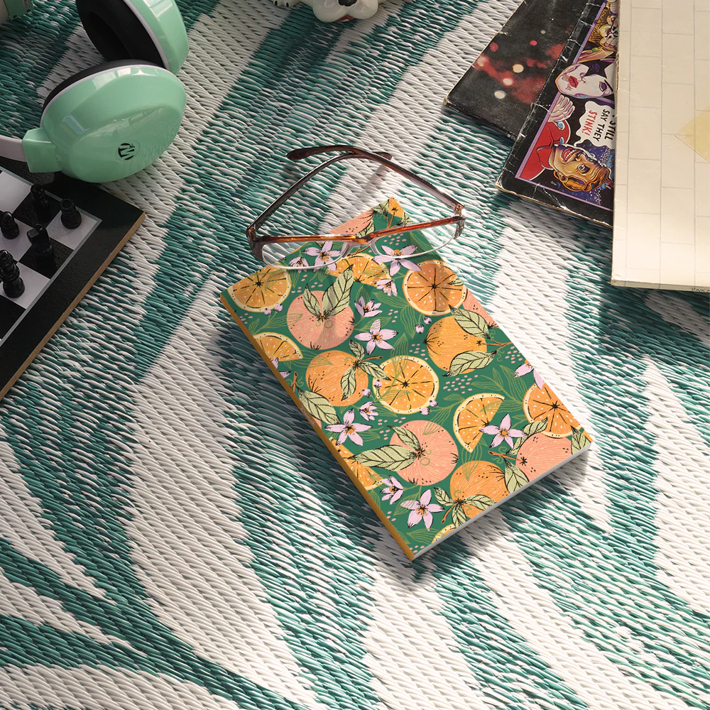 Orange Orchard Classic Layflat Notebook - Image 4