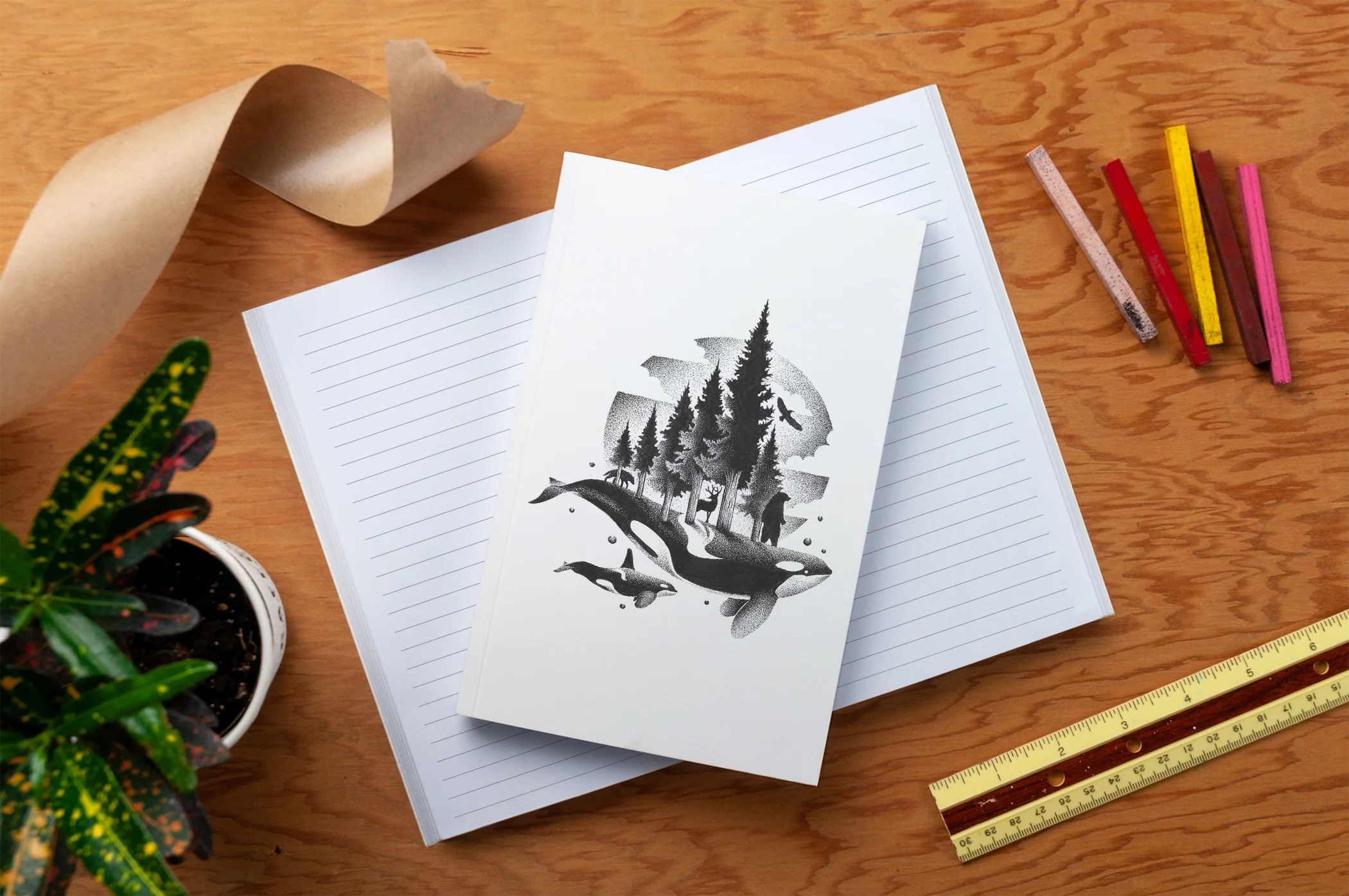 Pacific Greeting Classic Layflat Notebook - Image 4