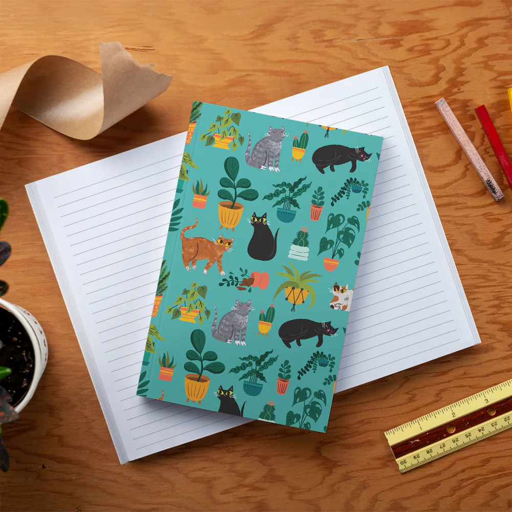 Plant Kitties Classic Layflat Notebook - Image 3
