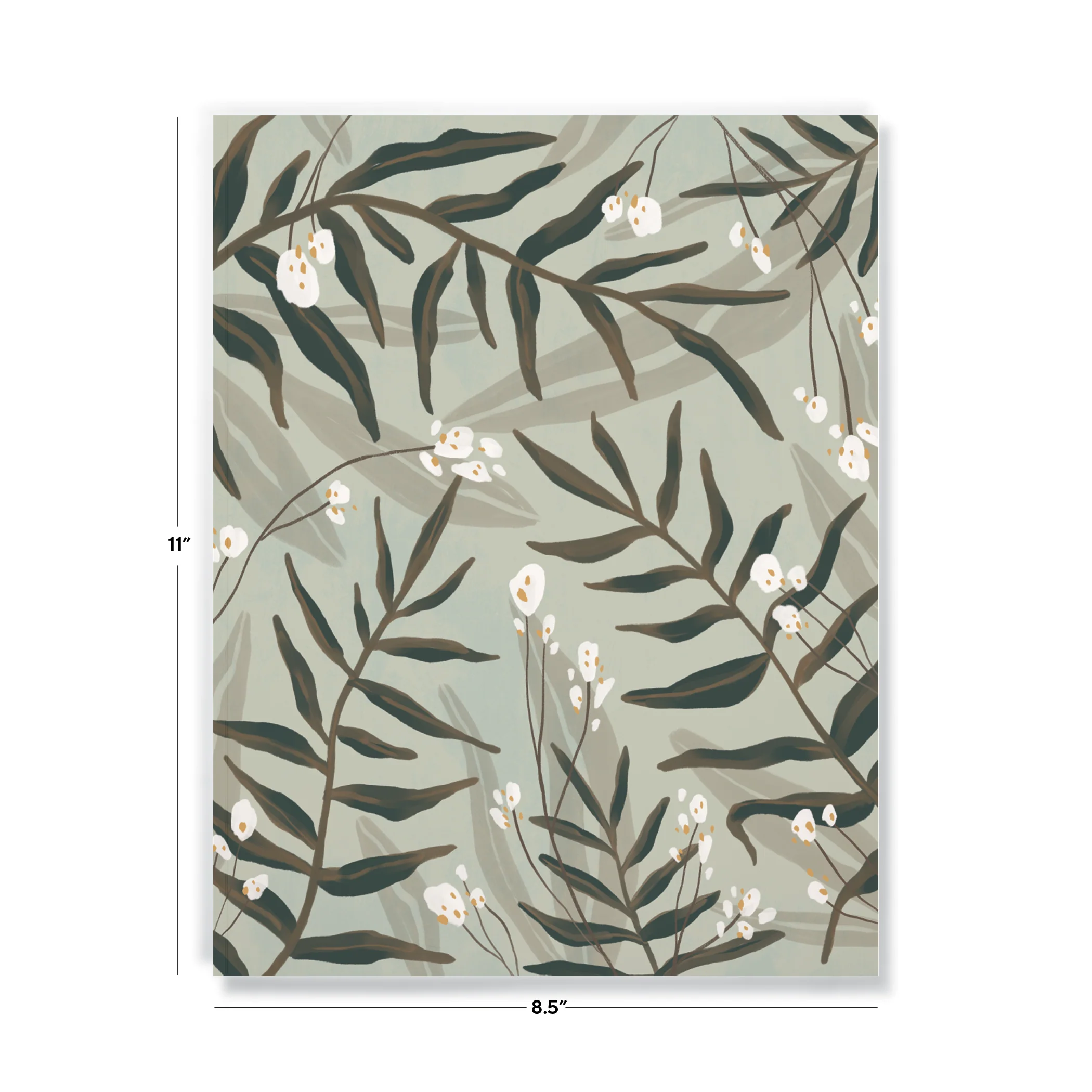 Plant Pattern Large Layflat Notebook - Image 3