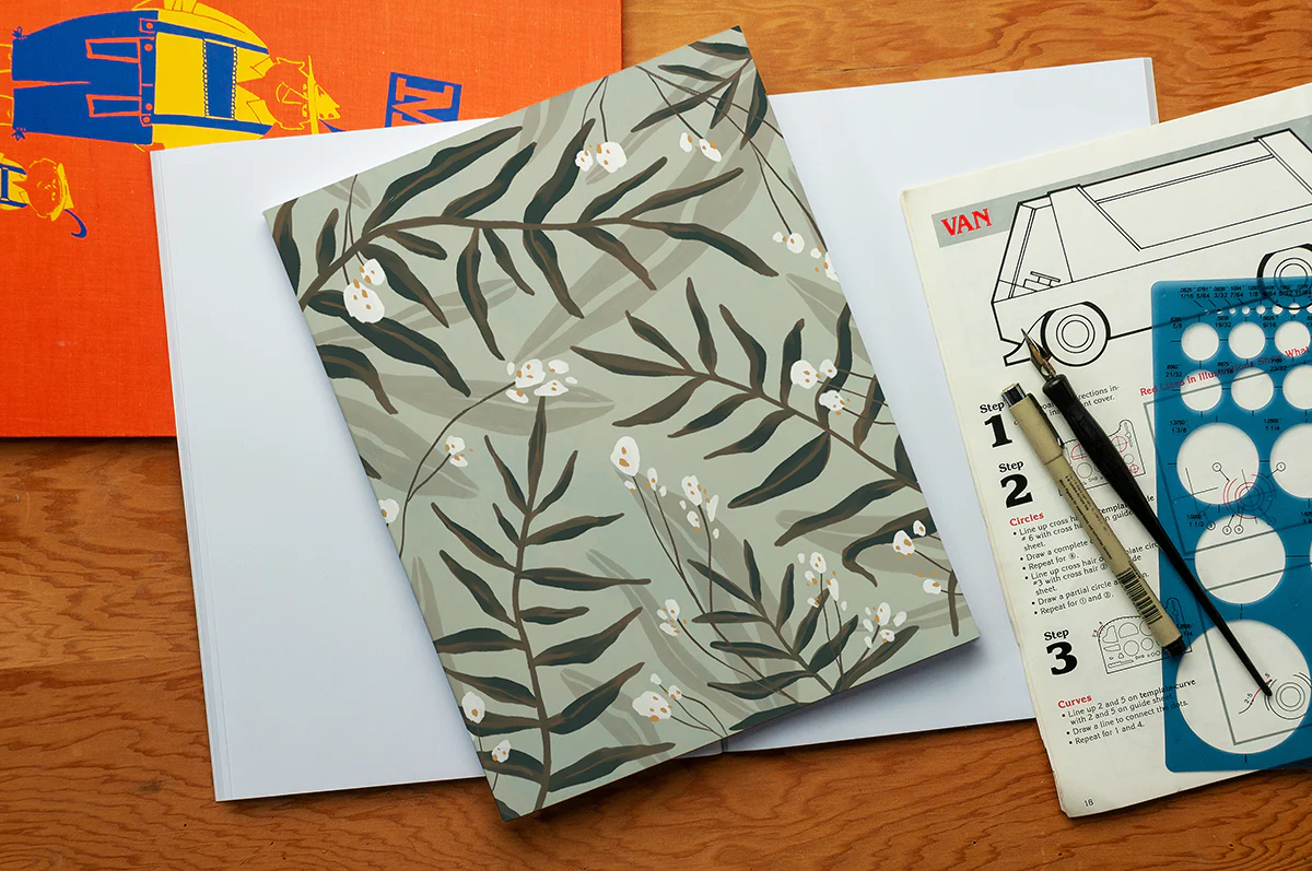 Plant Pattern Large Layflat Notebook - Image 4