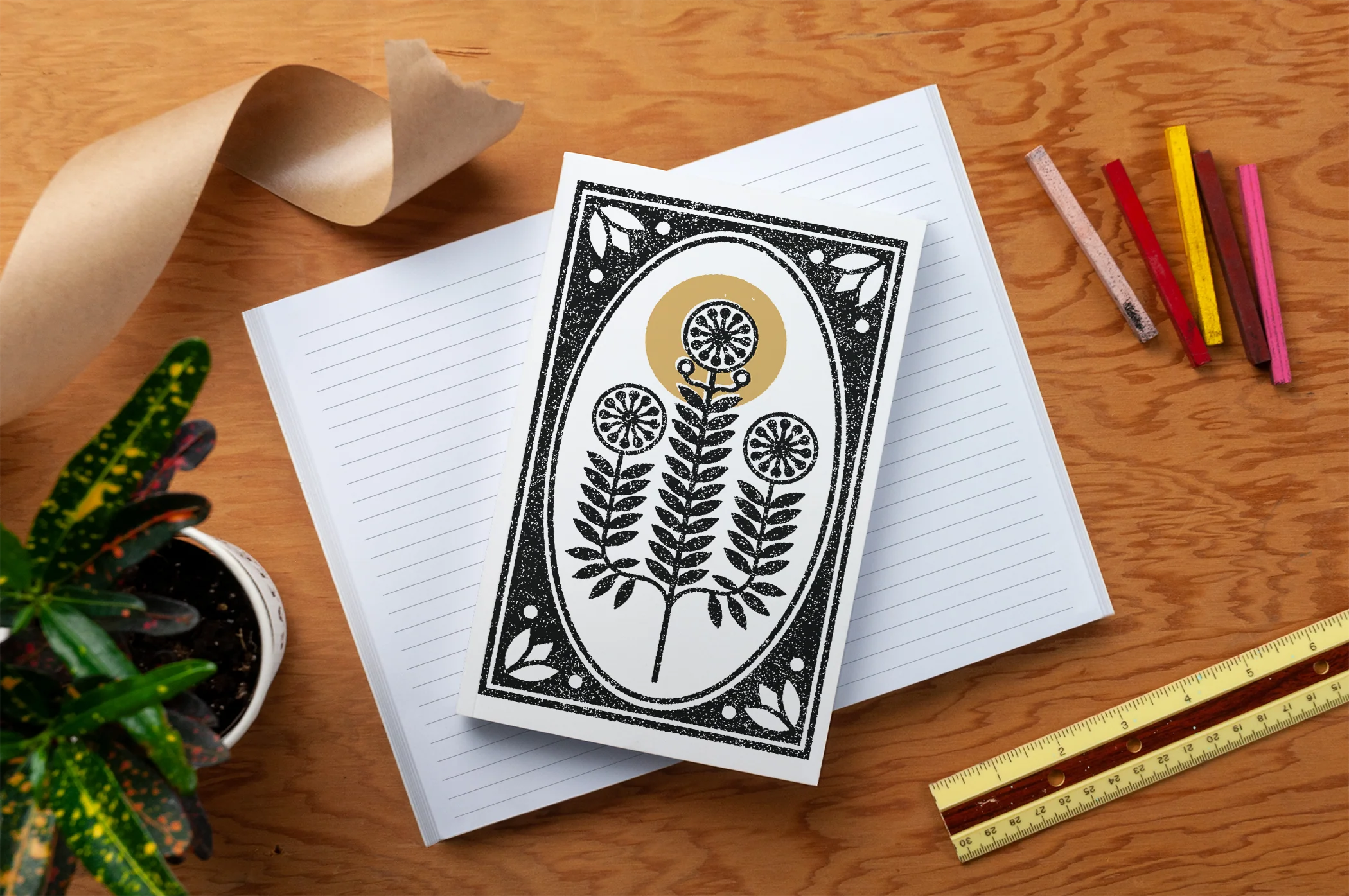 Plants Classic Layflat Notebook - Image 4