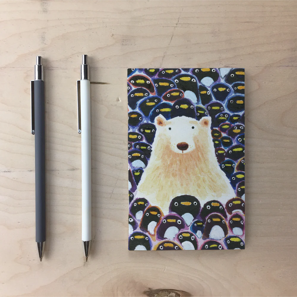 Polar Bear & Penguins Pocket Notebook - Image 3