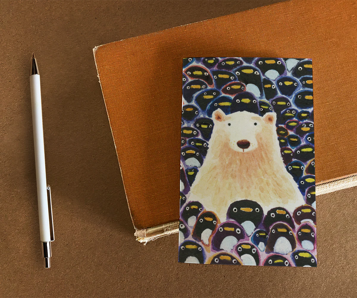 Polar Bear & Penguins Pocket Notebook - Image 4