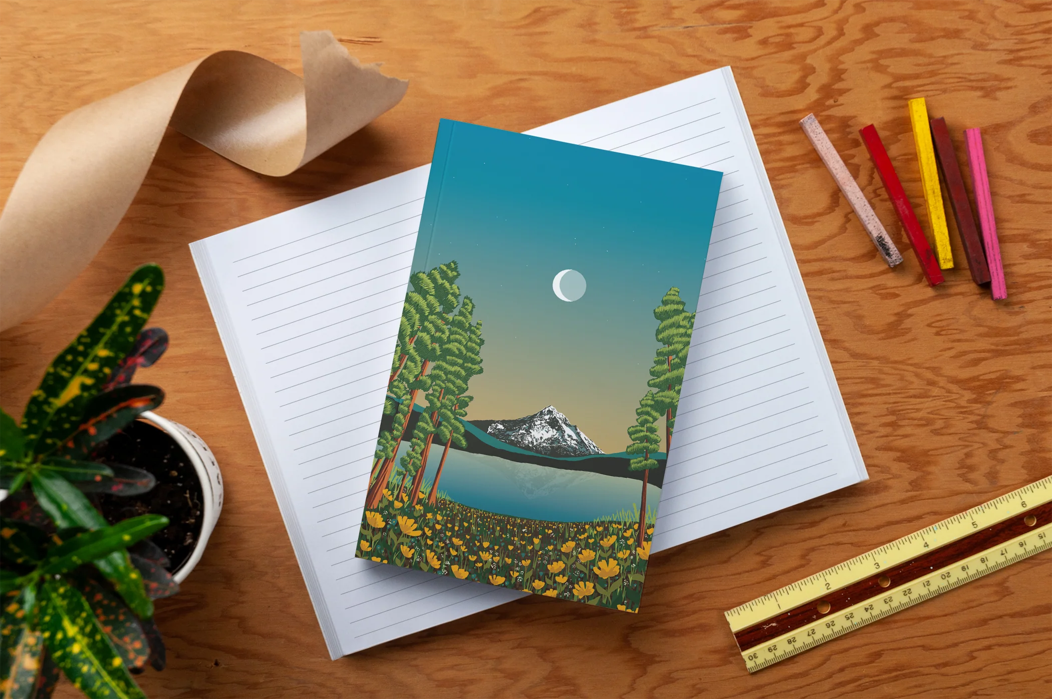Ponderosas Classic Layflat Notebook - Image 3