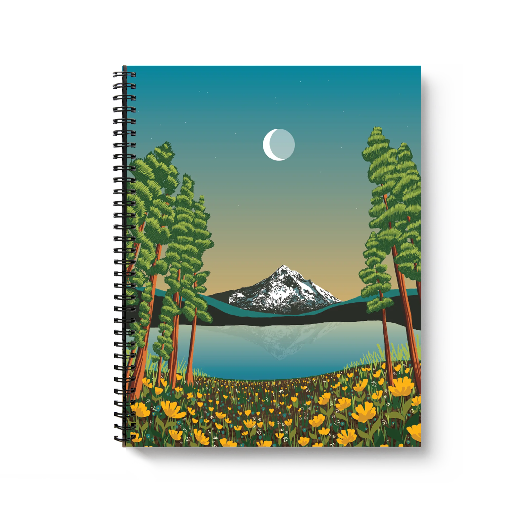 Ponderosas Medium Wire-O Spiral Notebook