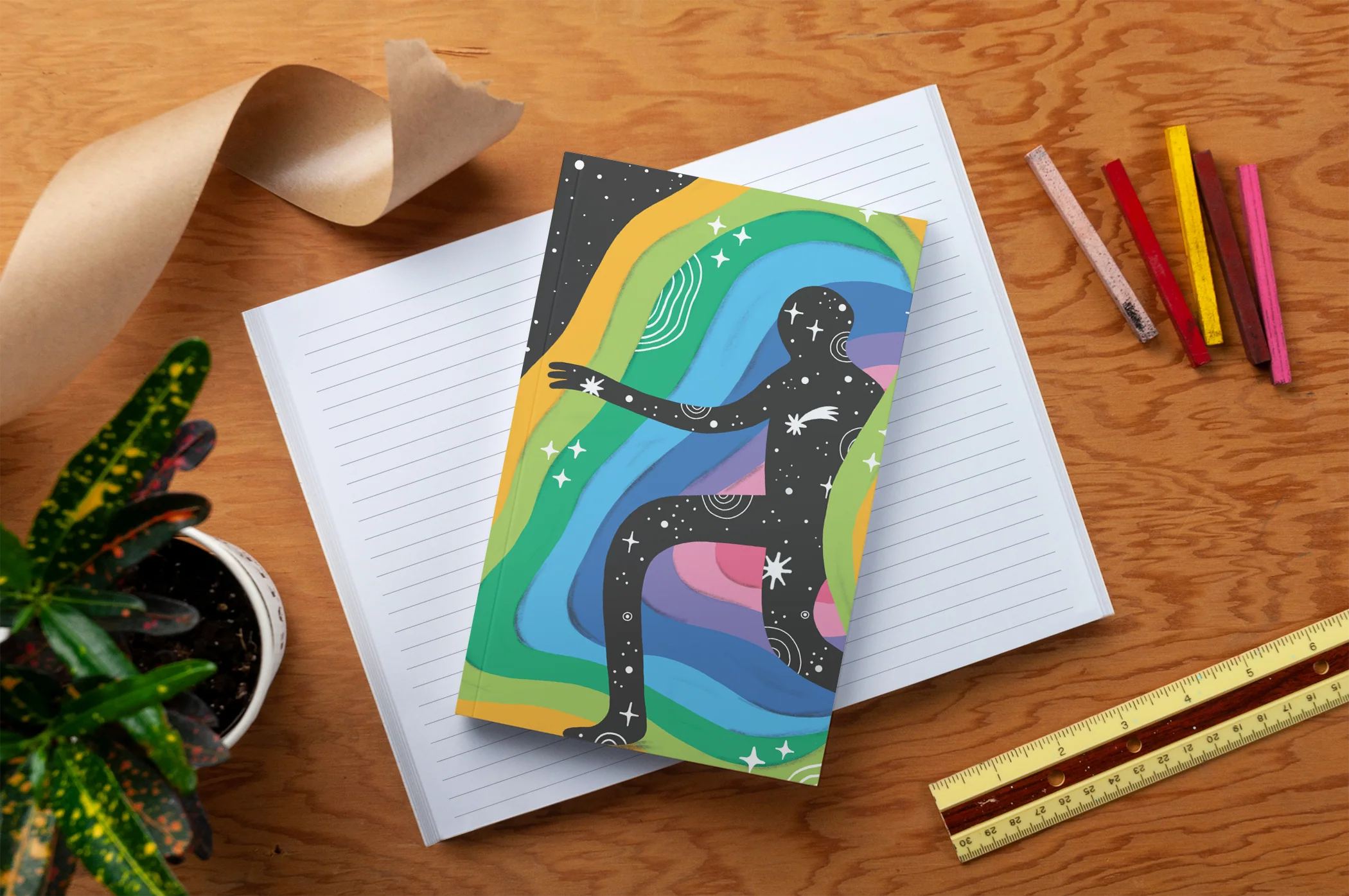 Portal Man Classic Layflat Notebook - Image 3