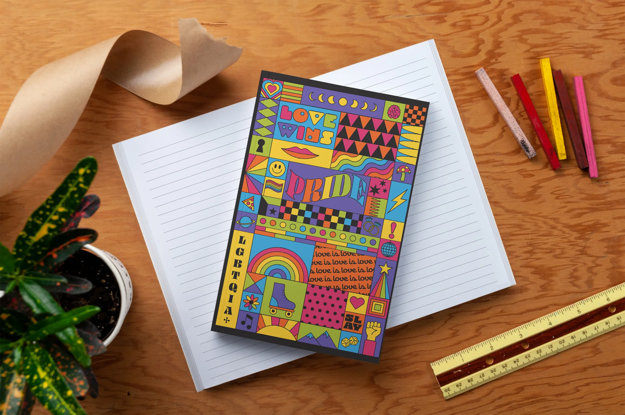 Pride Classic Layflat Notebook - Image 3