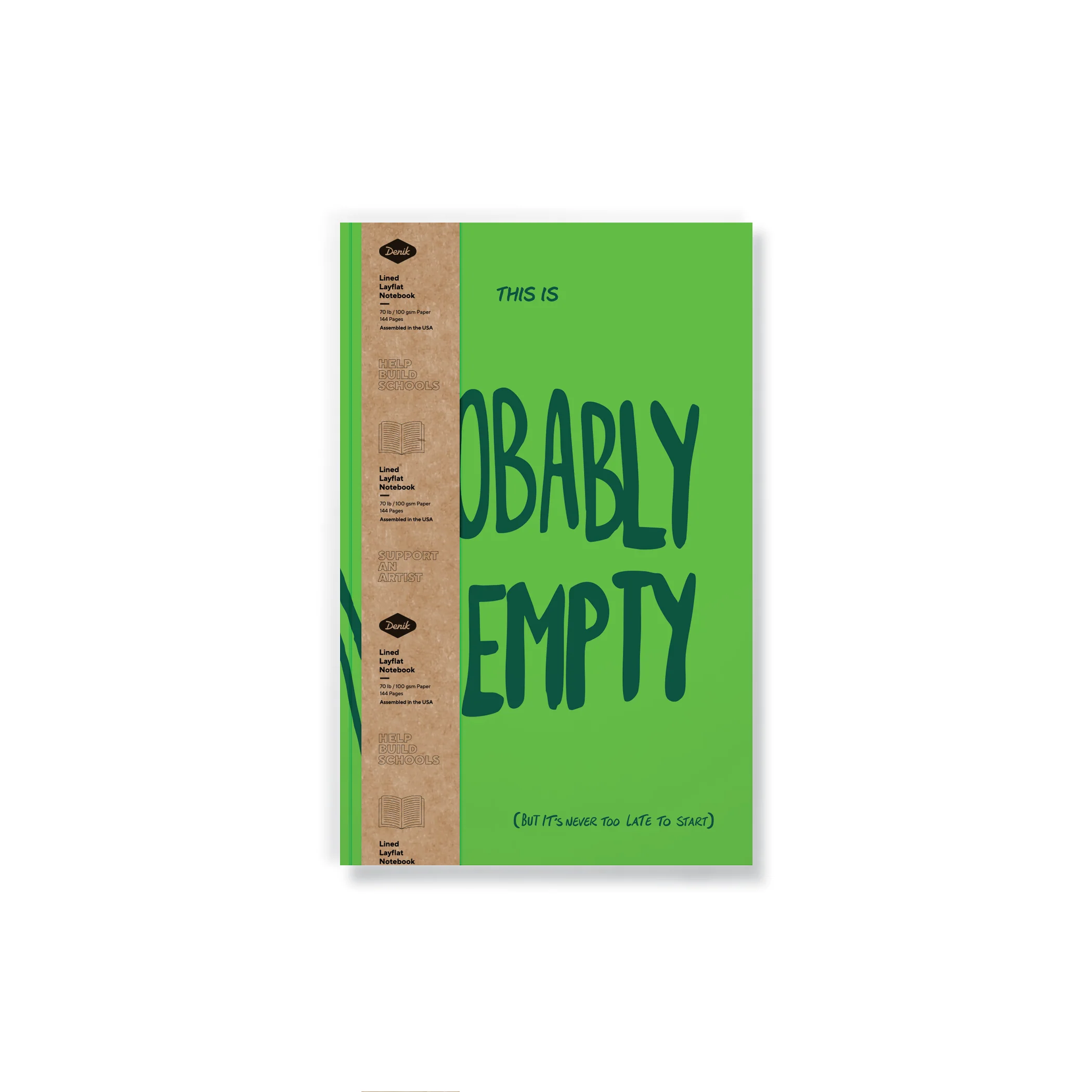 Probably Empty Classic Layflat Notebook - Image 4