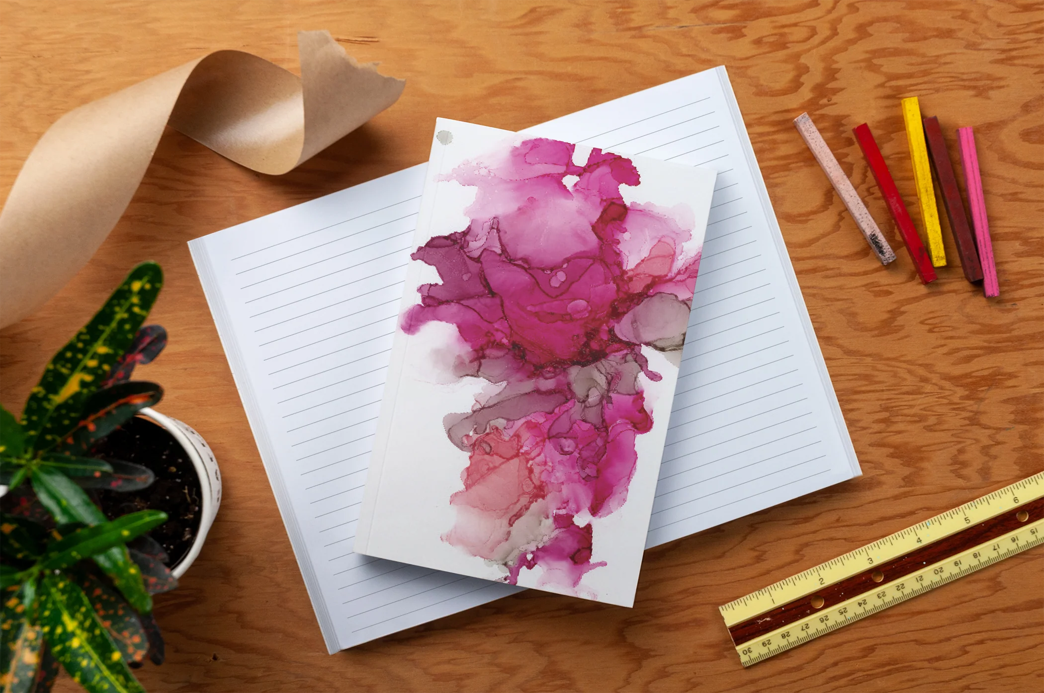 Rose Quartz Classic Layflat Notebook - Image 4